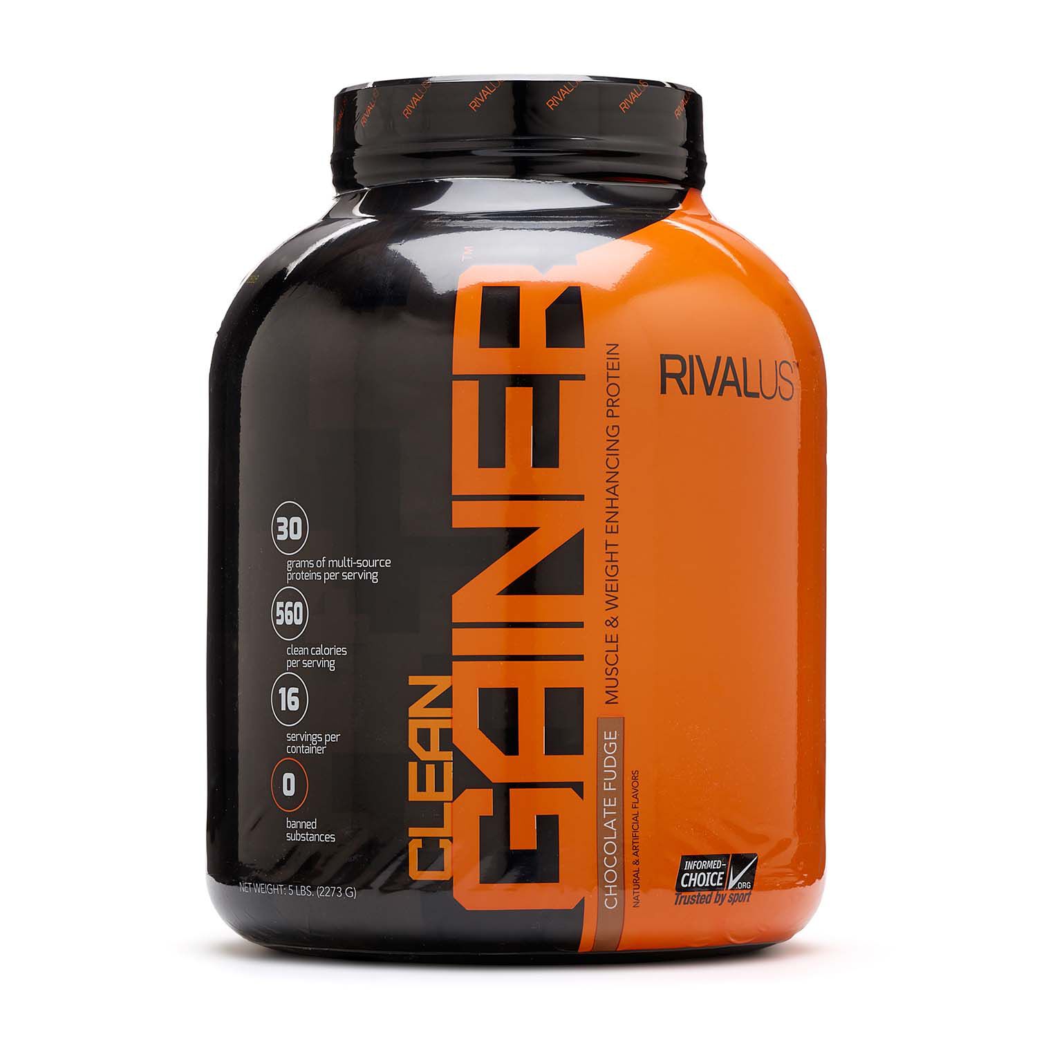 Rival Us Clean Gainer Rich Chocolate Gnc