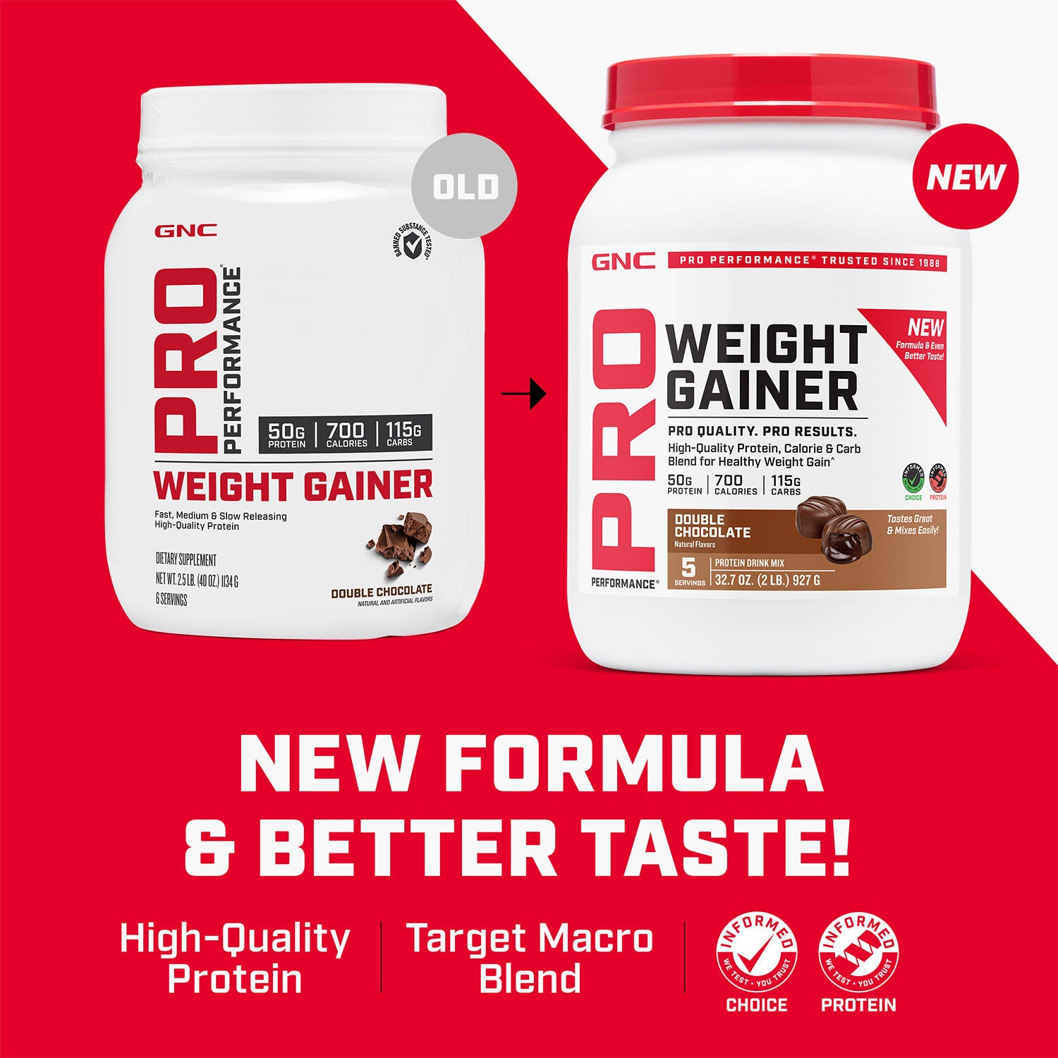 Weight Gainer - Double Chocolate (5 Servings)