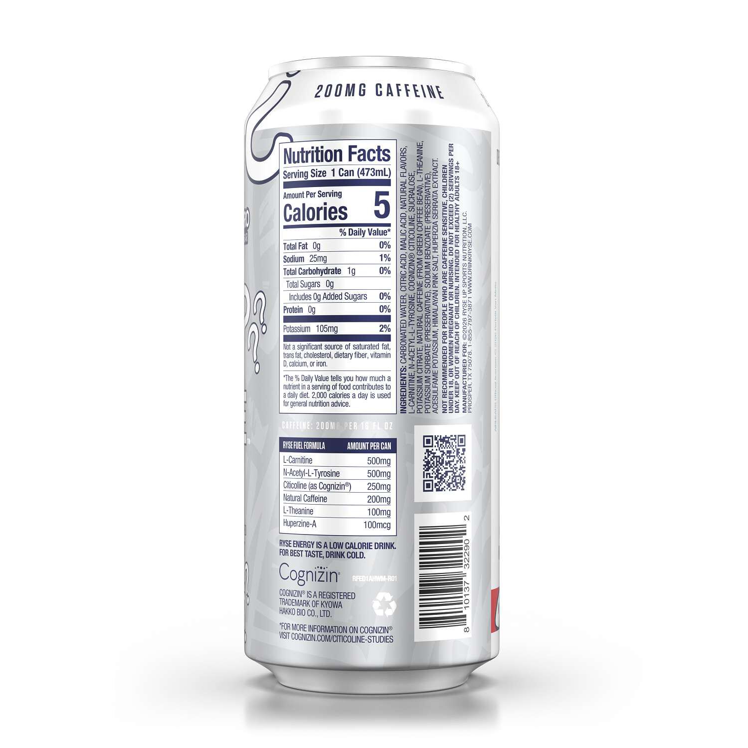 Fuel Energy Drink - Airheads&reg; White Mystery - 16 fl oz. (12 Cans)