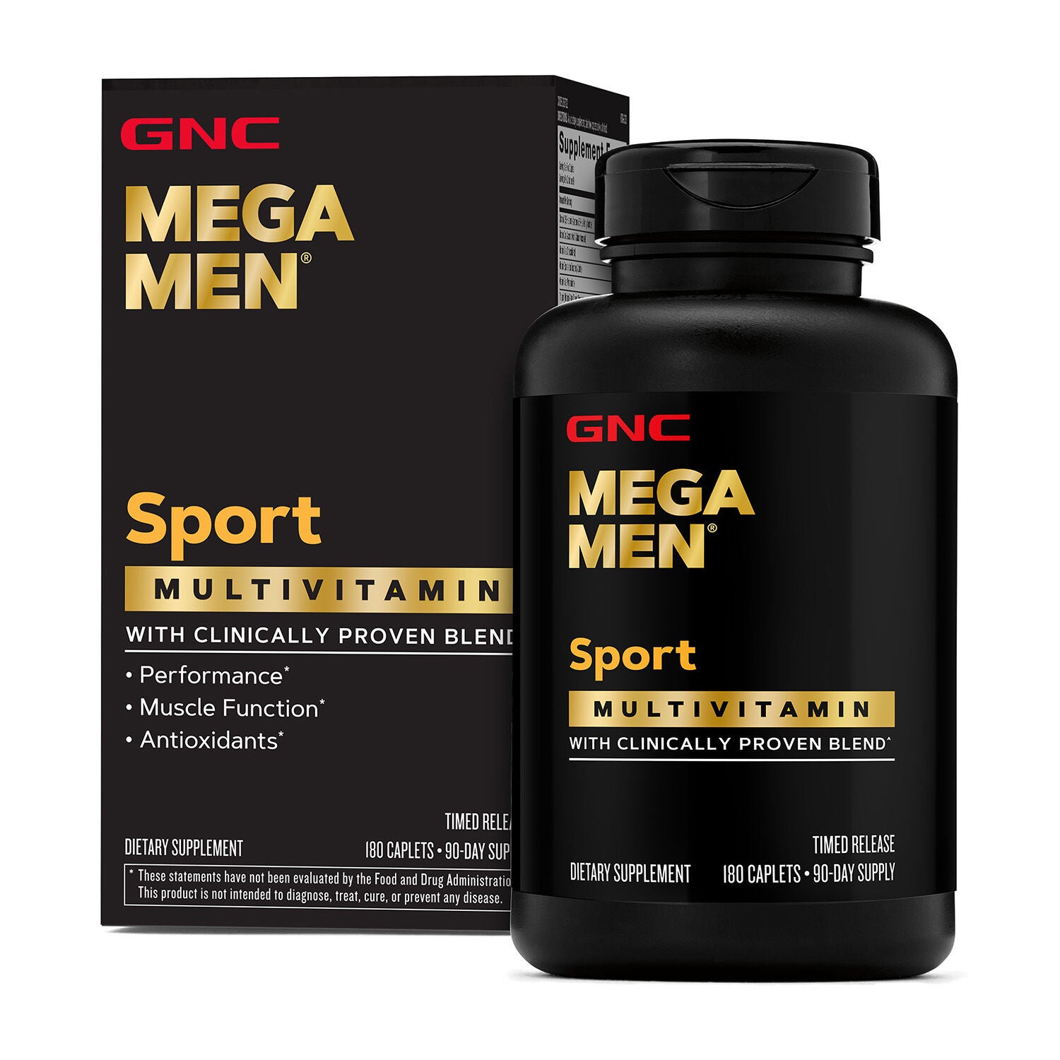 Sport Multivitamin - 180 Caplets &#40;90 Servings&#41;  | GNC