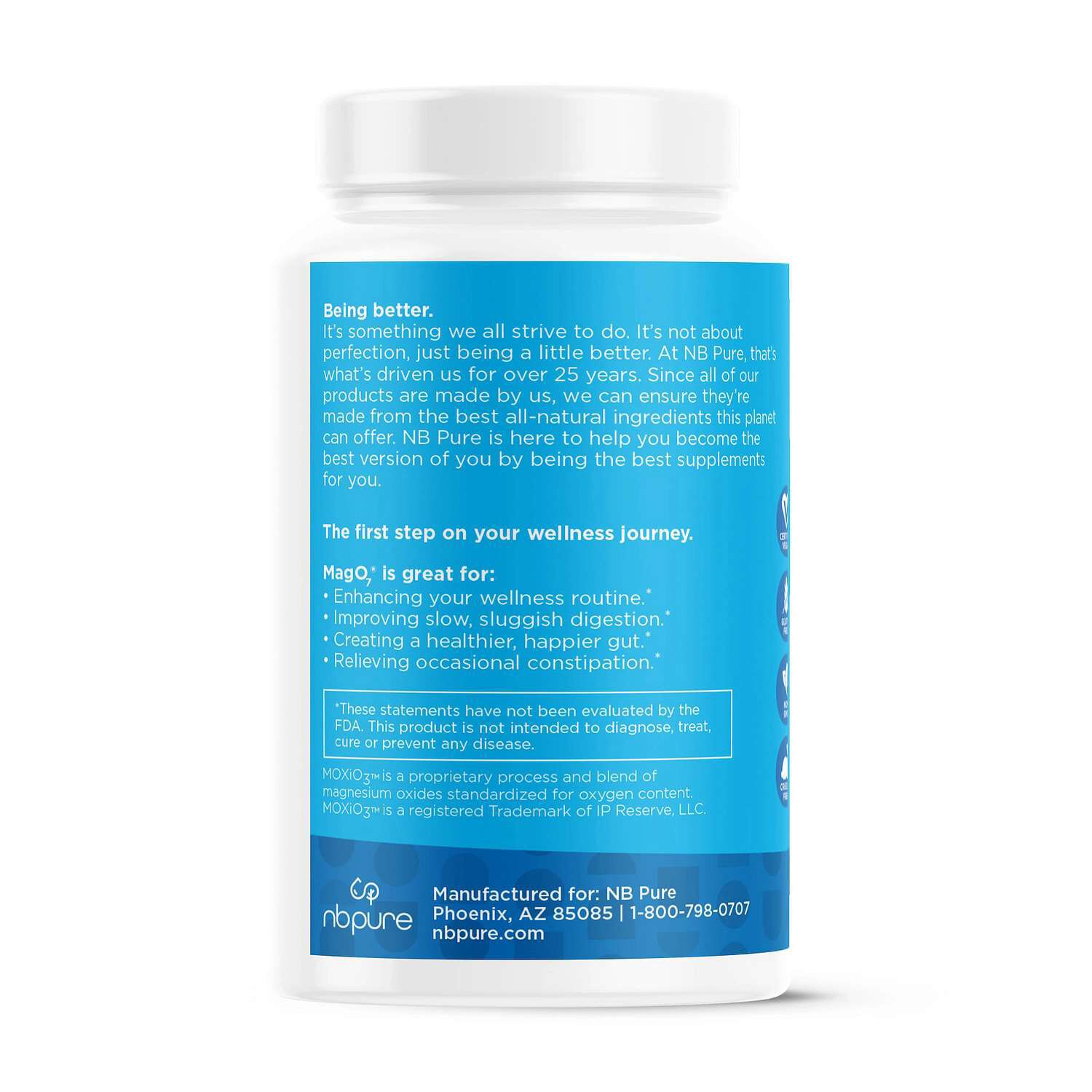Mag O7&reg; Powder - 150g (60 Servings)