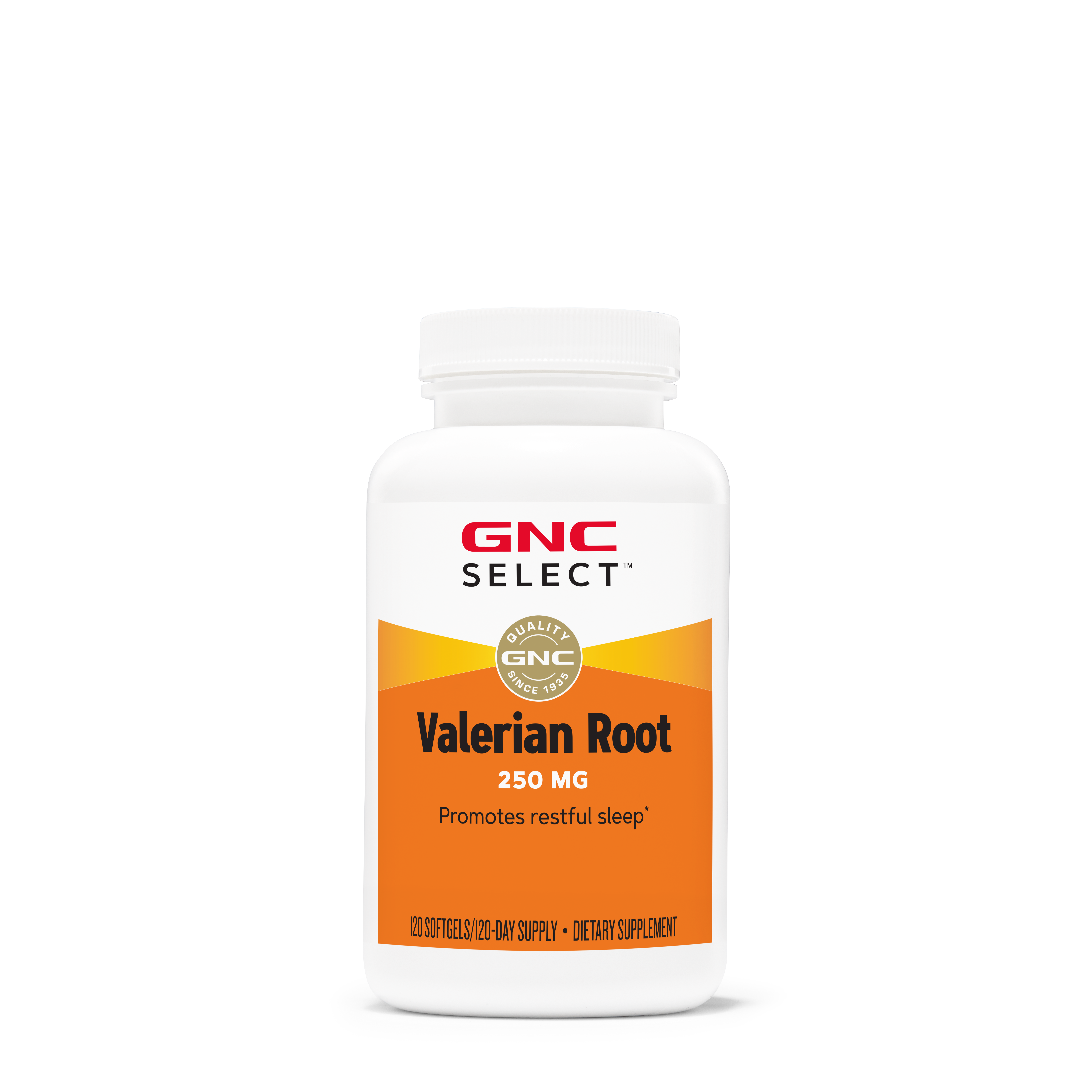 Valerian Root 250mg 120 Softgels (120 Servings) GNC