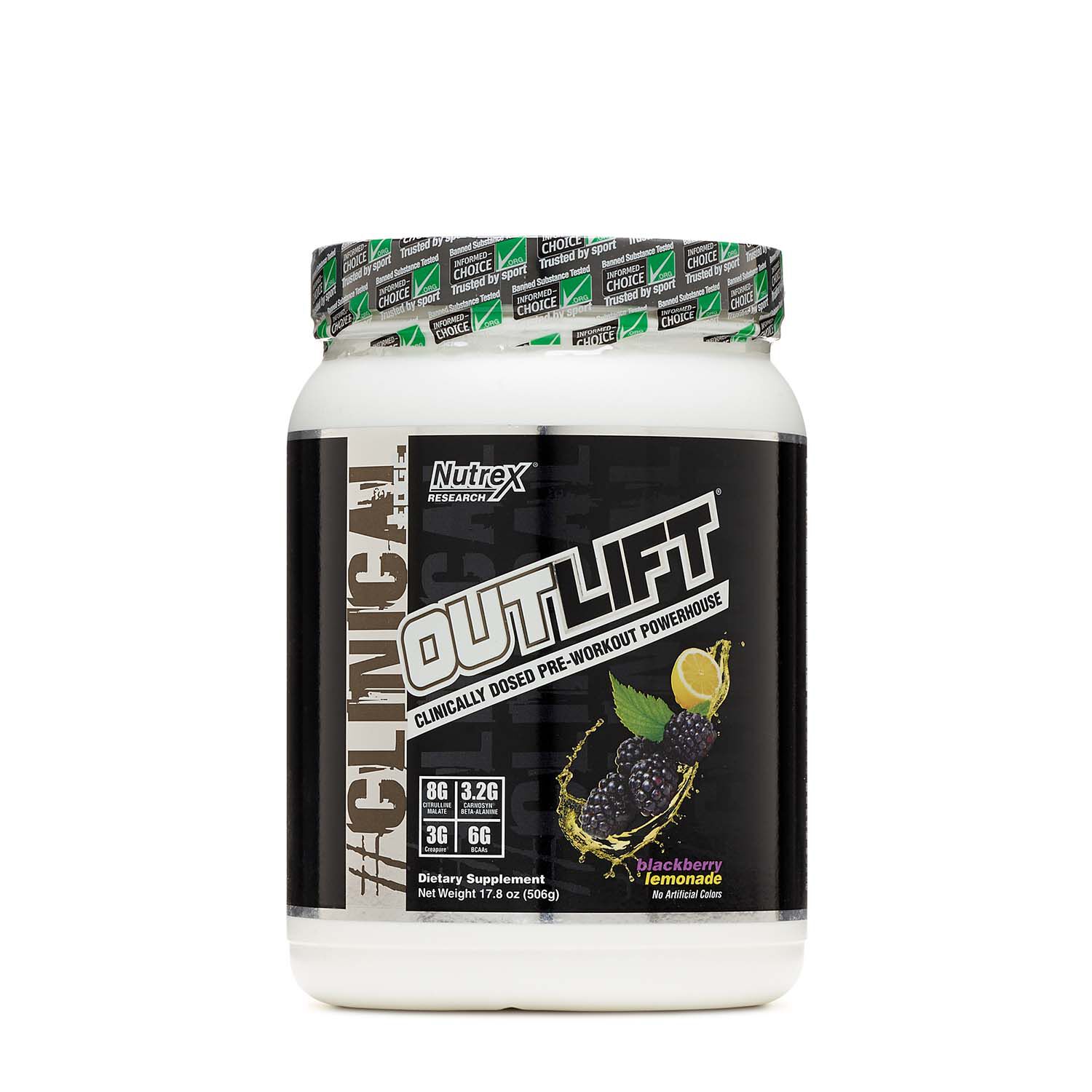 Nutrex Research Outlift Blackberry Lemonade Gnc