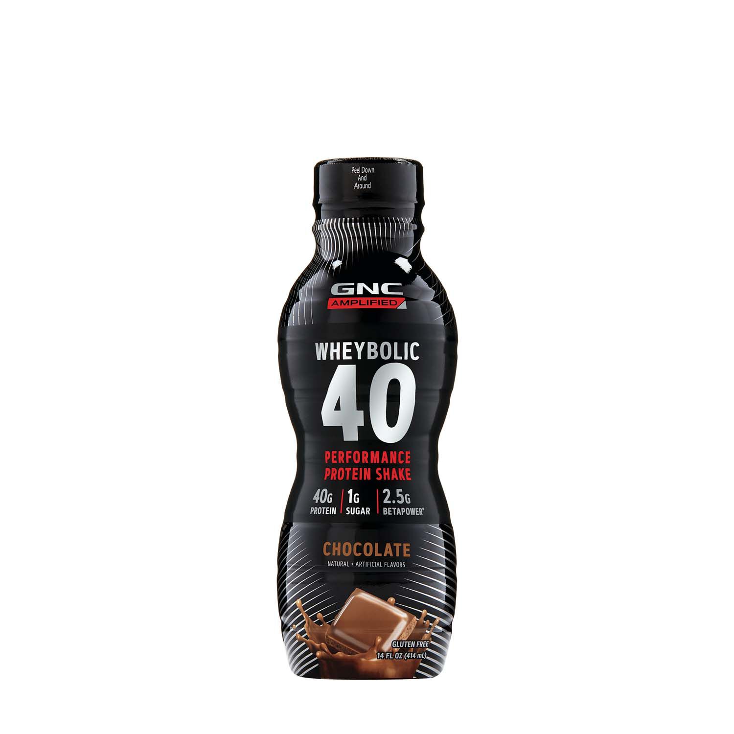 Wheybolic 40 - Chocolate - 14oz. (12 Bottles) Chocolate | GNC