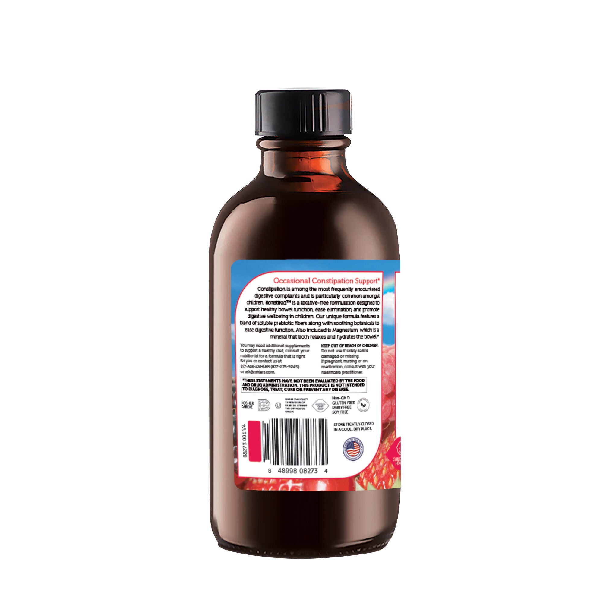 KonstiKid Occasional Constipation Support for Children - Apple Maple Syrup - 8 oz. (16 Servings)  | GNC