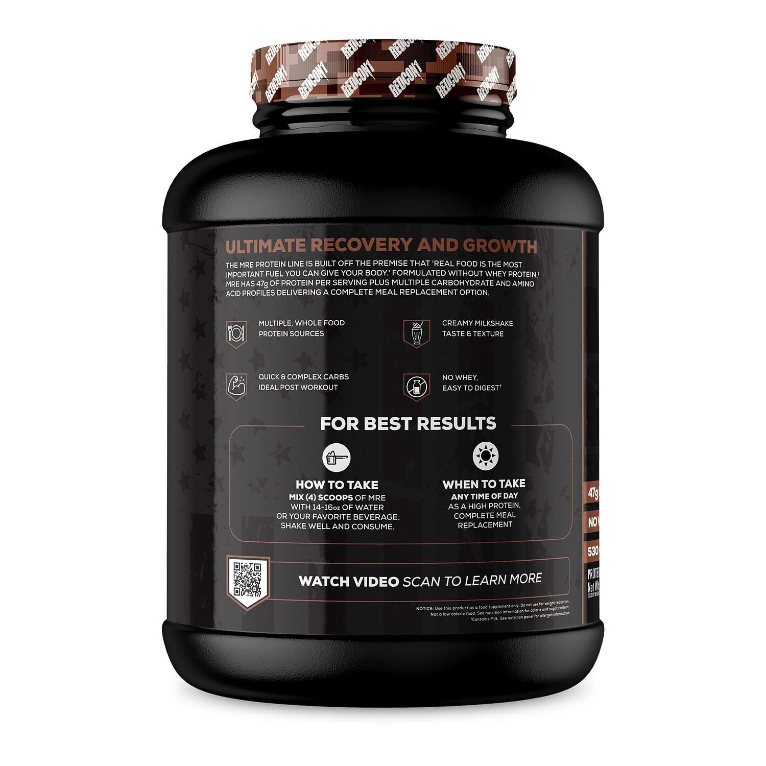 MRE&reg; Meal Replacement - Fudge Brownie (30 Servings) Fudge Brownie | GNC