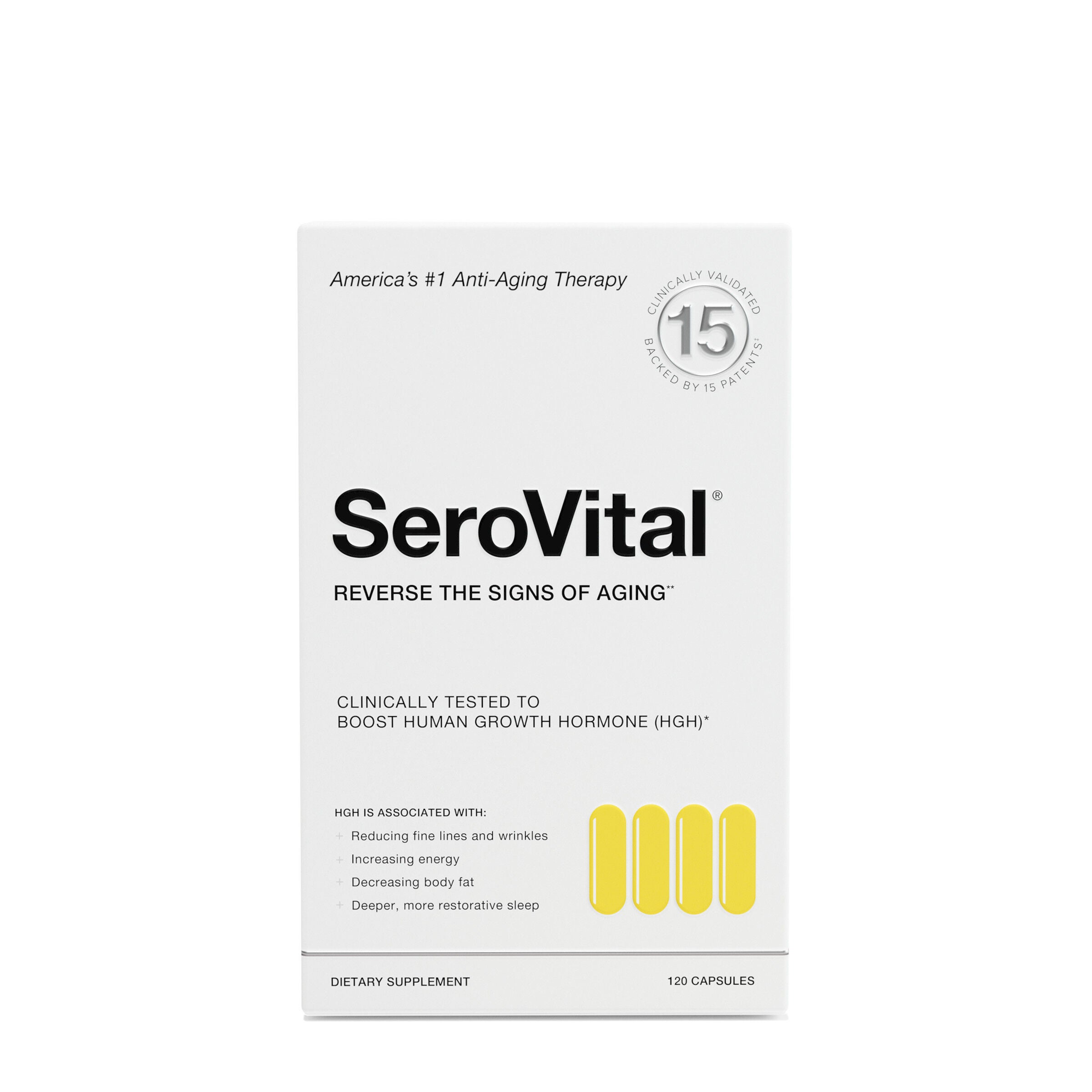 SeroVital Anti-Aging Therapy - 120 Capsules &#40;30 Servings&#41;  | GNC