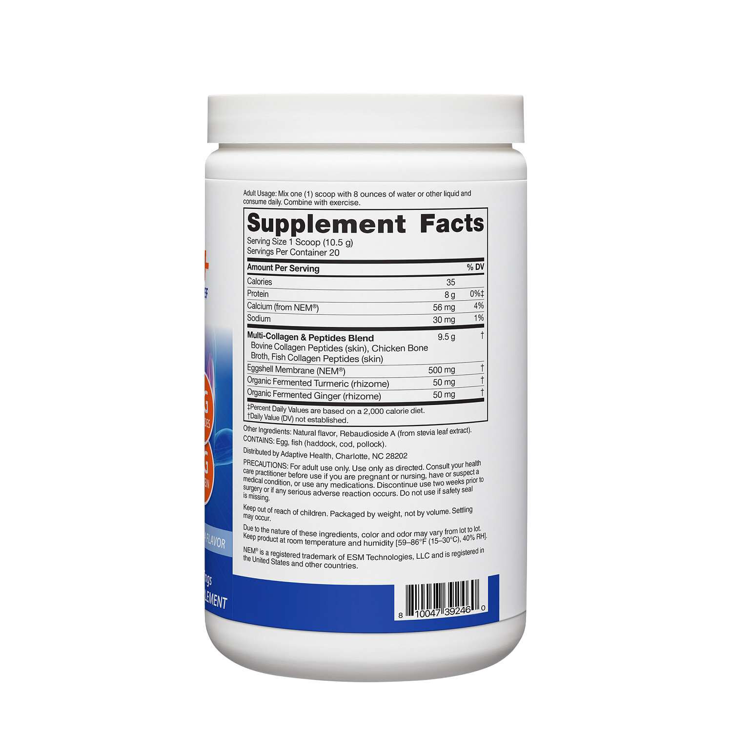 Peptides+ Joint Relief - Vanilla (20 Servings)  | GNC