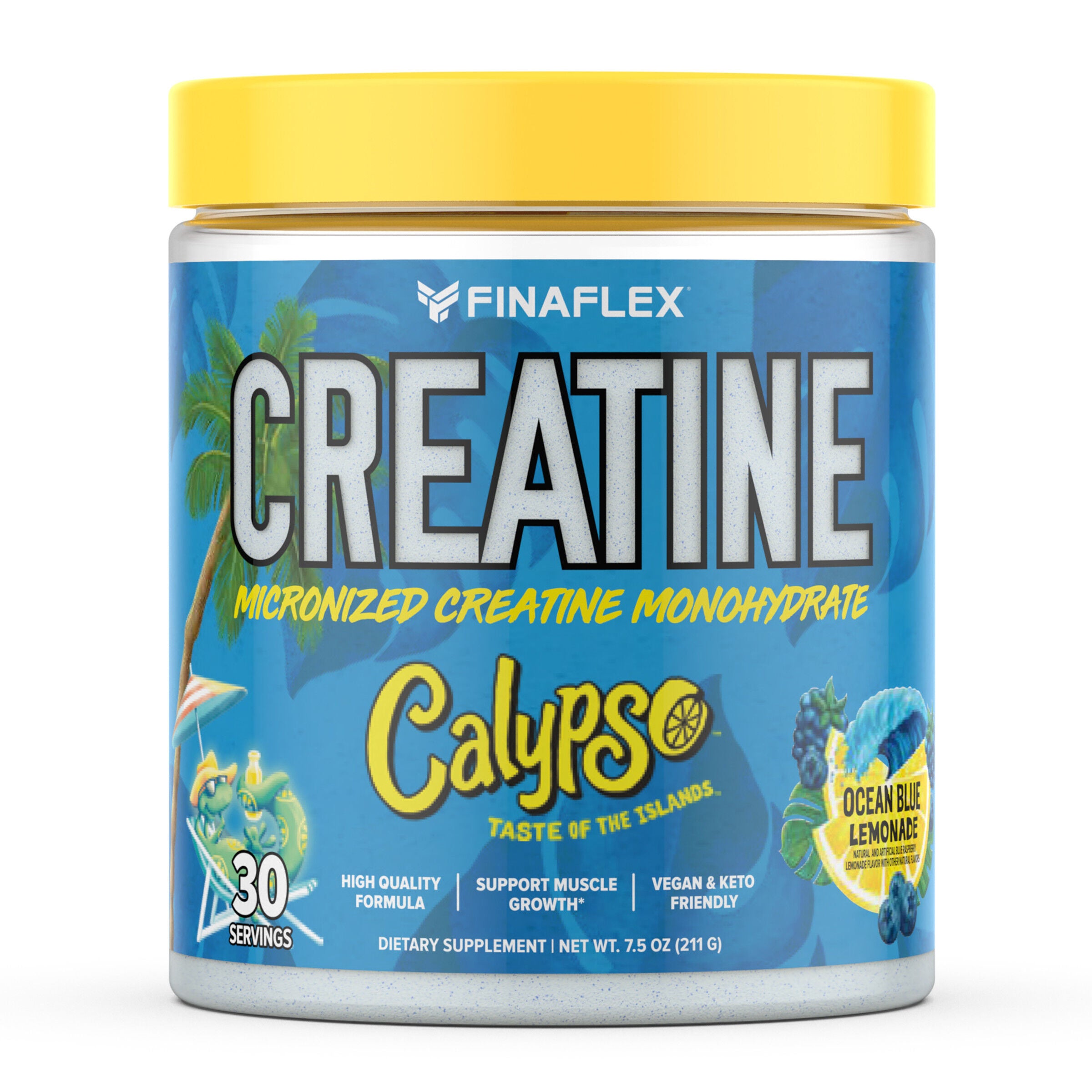 Creatine - Calypso Ocean Blue Lemonade (30 Servings)  | GNC