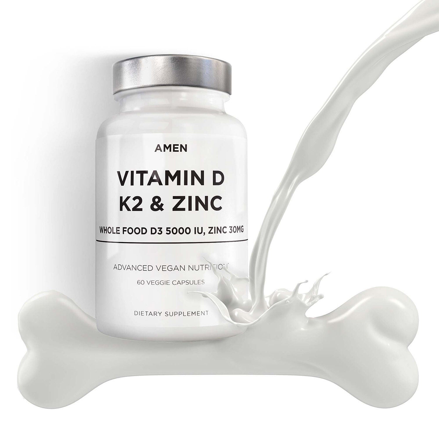 Vitamin D K2 and Zinc | GNC