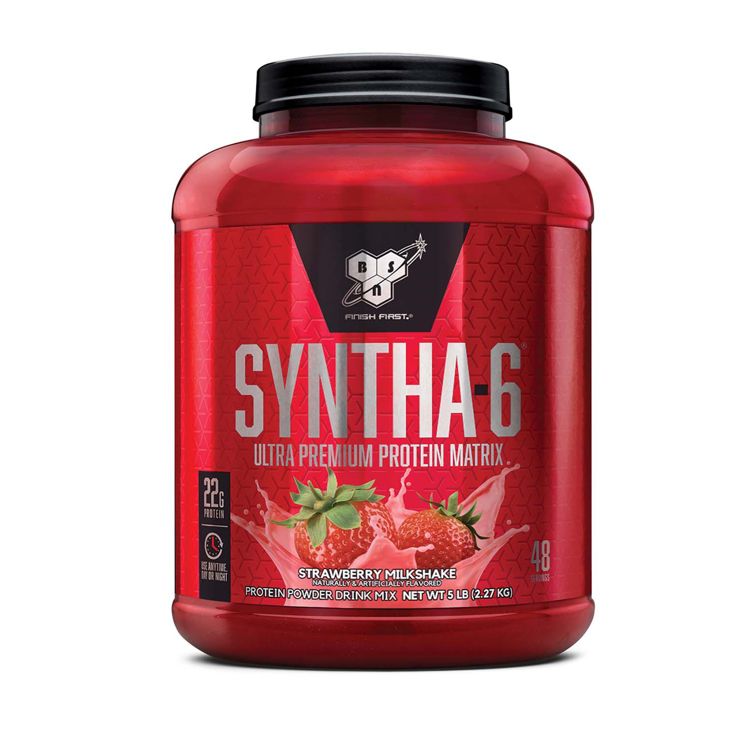 SYNTHA-6 Premium Protein - Strawberry Milkshake (48 Servings) Strawberry Milkshake | GNC