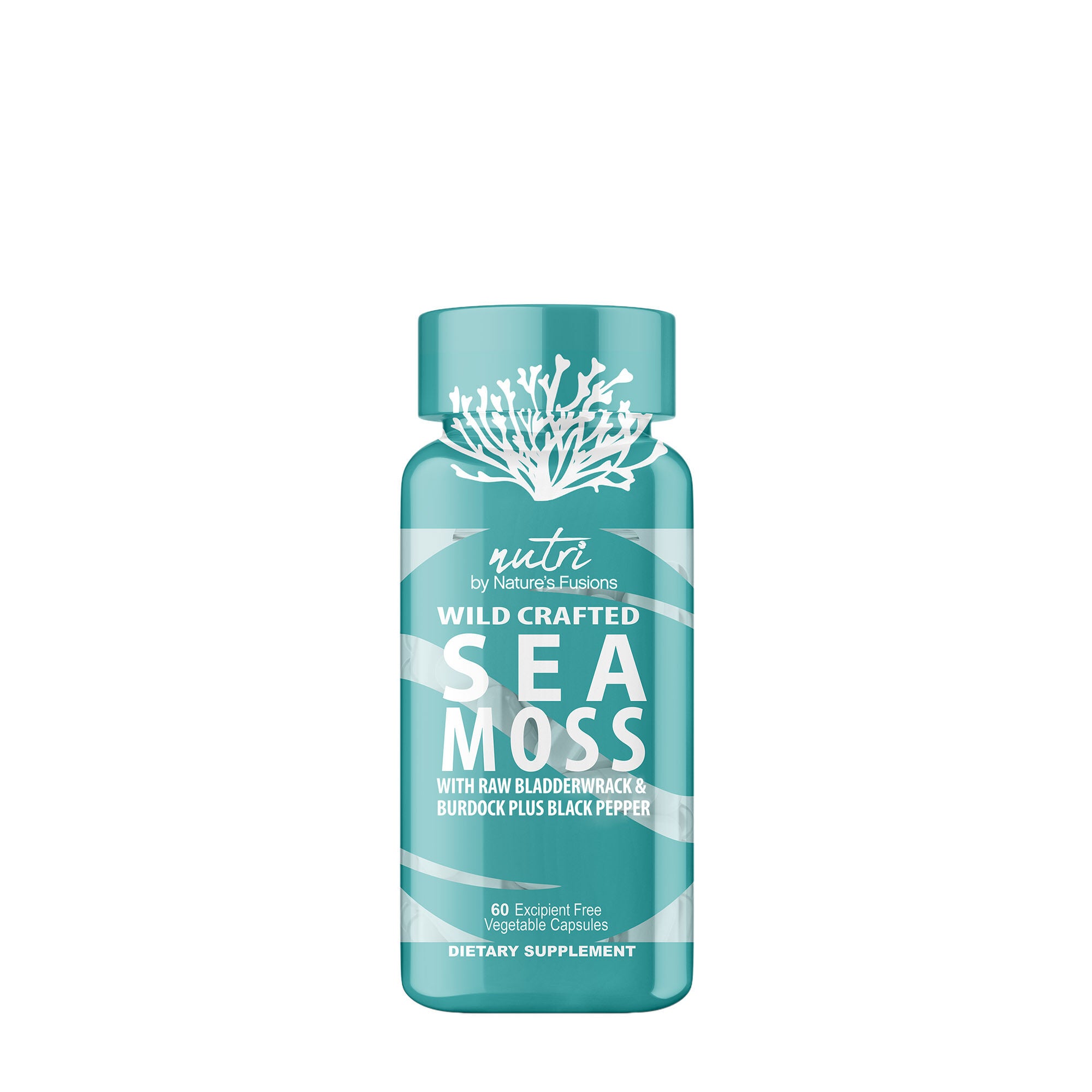 nutri Wild Crafted Sea Moss 60 Capsules | GNC