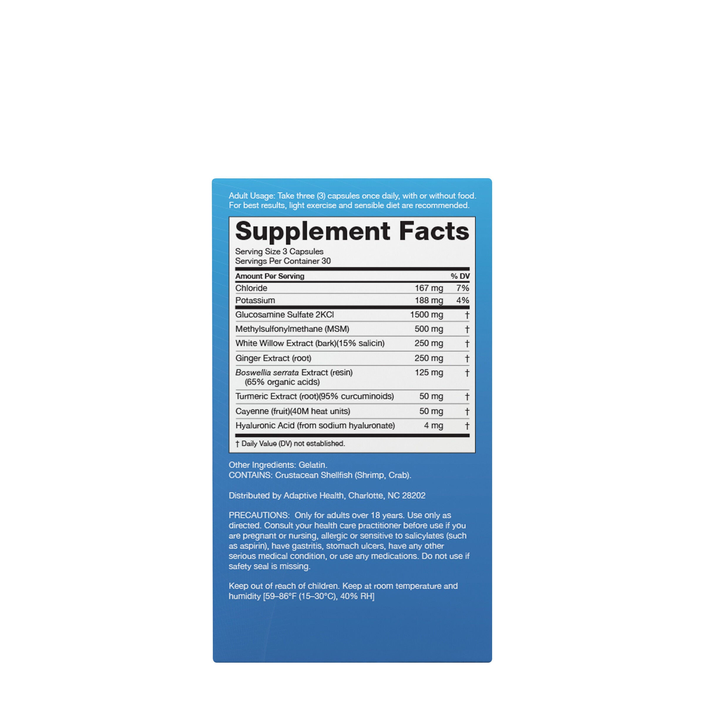 Joint Health - 90 Capsules (30 Servings)  | GNC