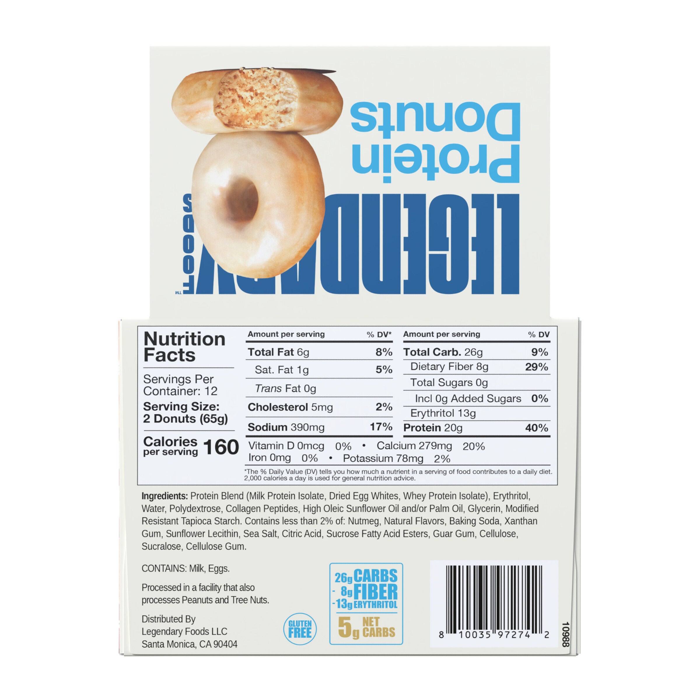 Protein Donut - Vanilla Glazed (12 Donuts)  | GNC