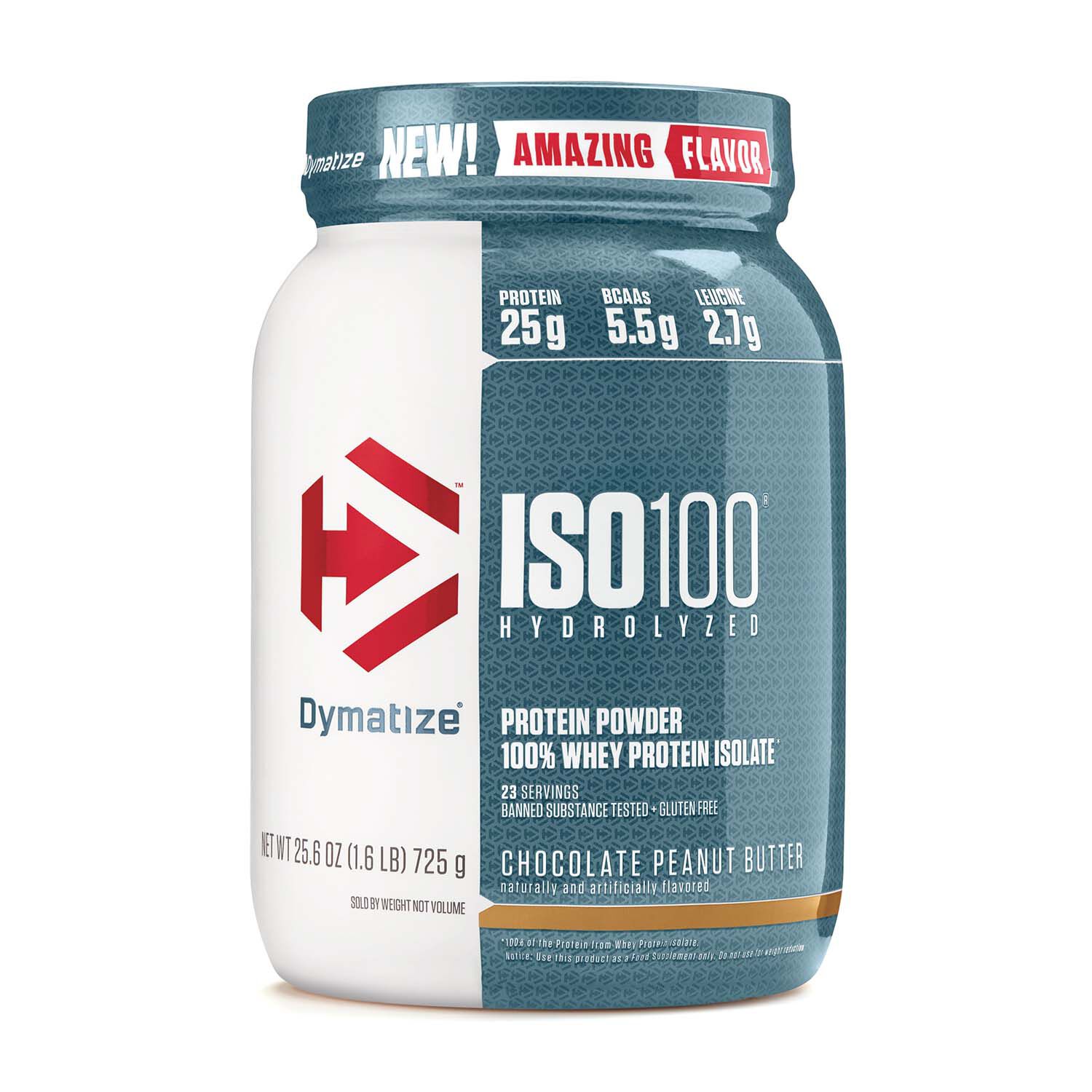Dymatize Nutrition Iso 100 Chocolate Peanut Butter Gnc