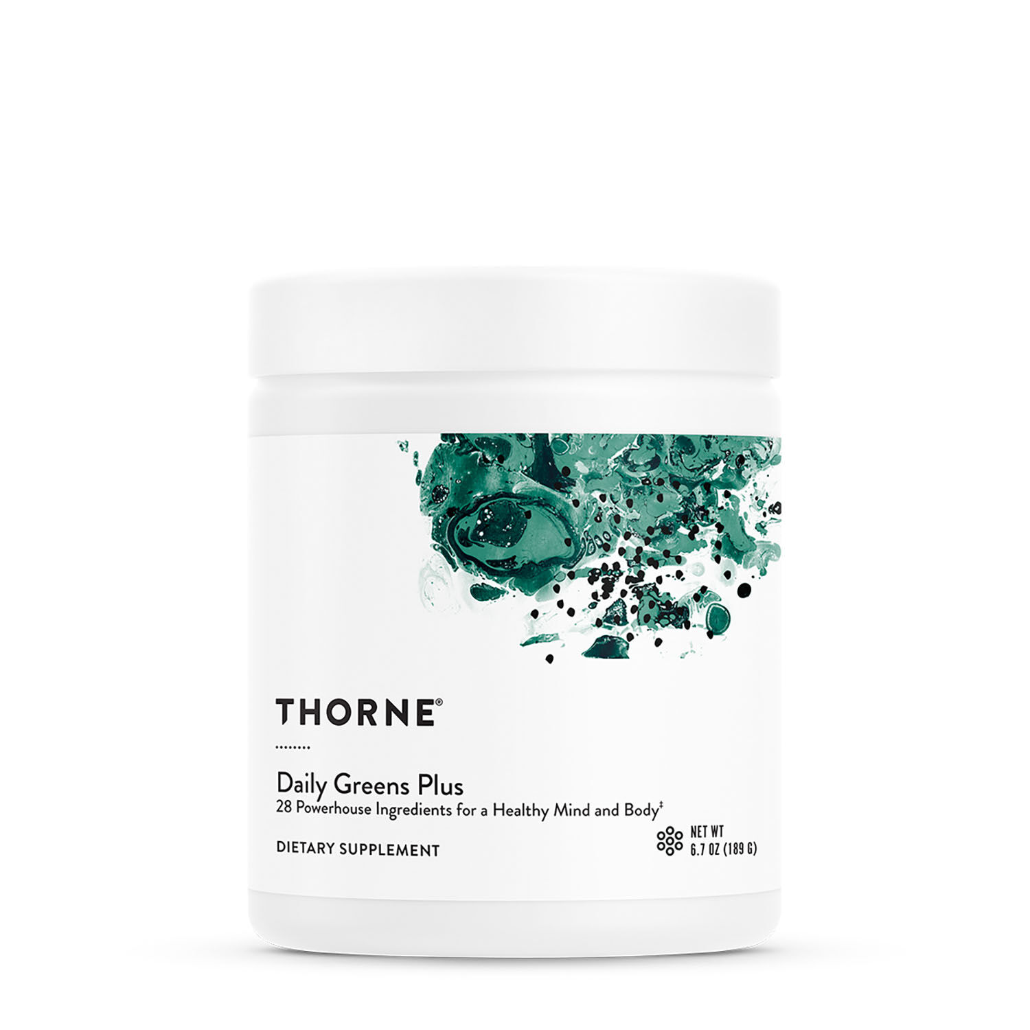 Daily Greens Plus  Thorne + Again Faster