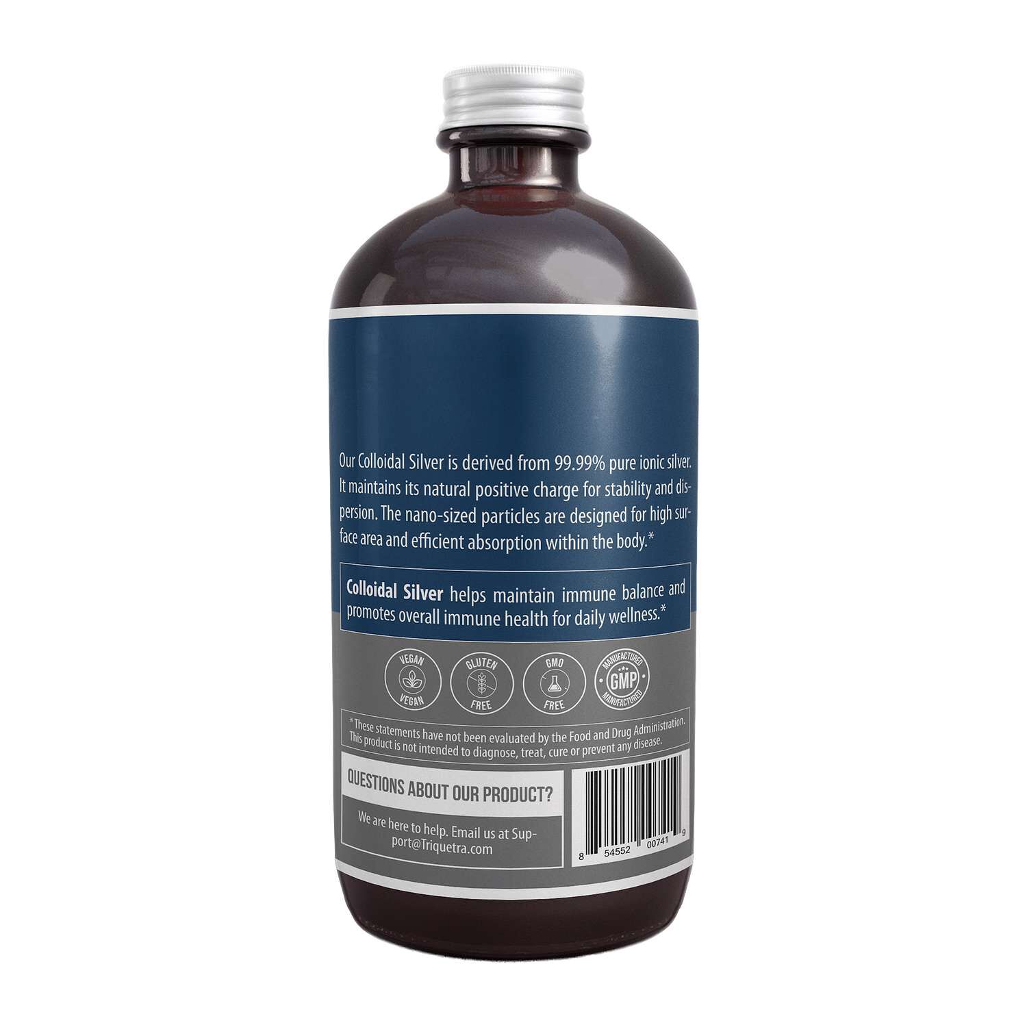 Colloidal Silver - 8 fl oz (48 Servings)