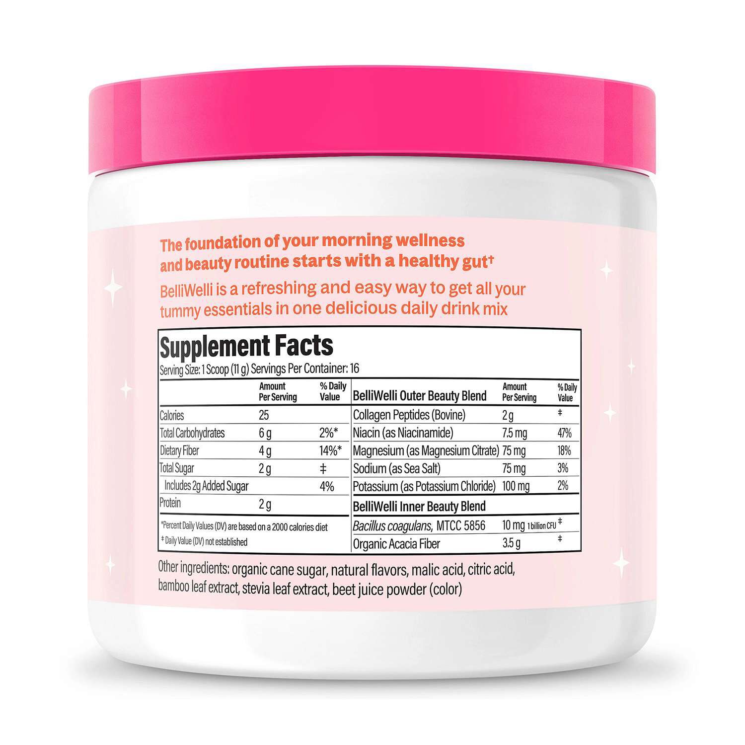 Daily Fiber and Probiotics - Tropical Breeze - 6.3oz (16 Servings)