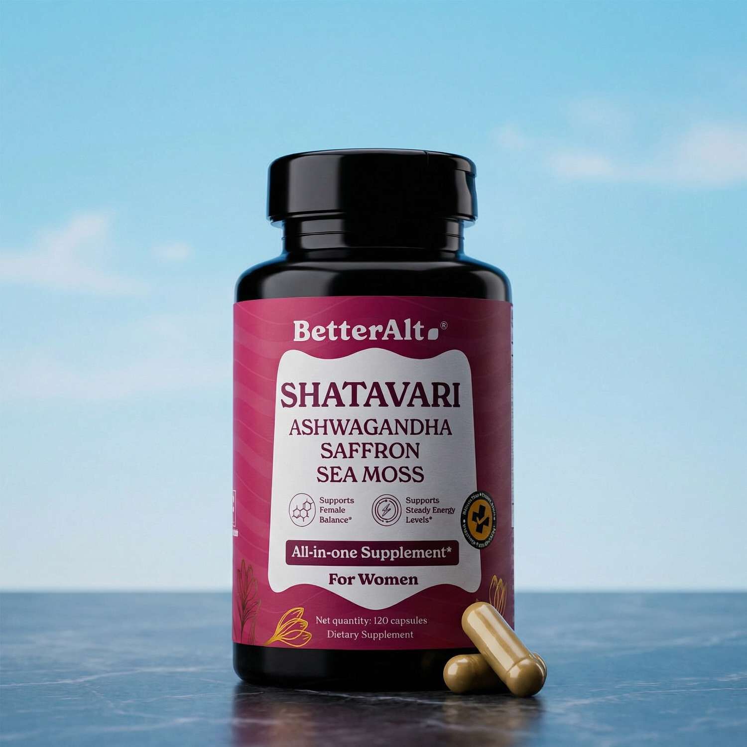 Shatavari - 120 Capsules (60 Servings)  | GNC