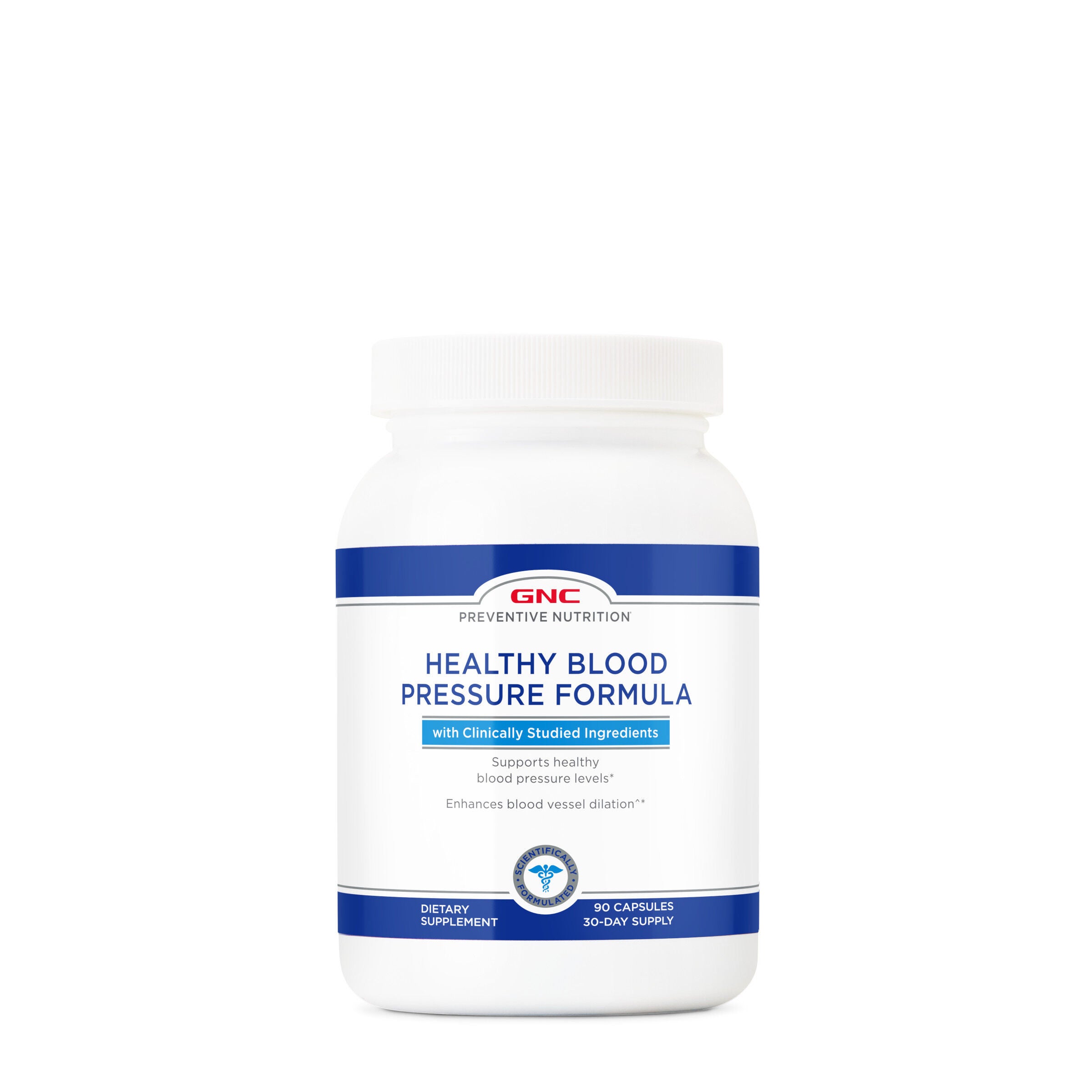 Healthy Blood Pressure Formula - 90 Capsules &#40;30 Servings&#41;  | GNC