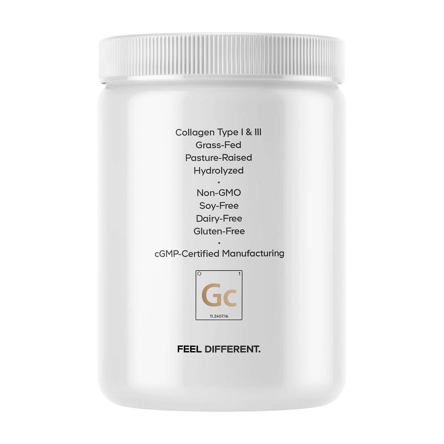 GLP-1 Collagen Peptides - Unflavored - 10.58 oz (30 Servings)