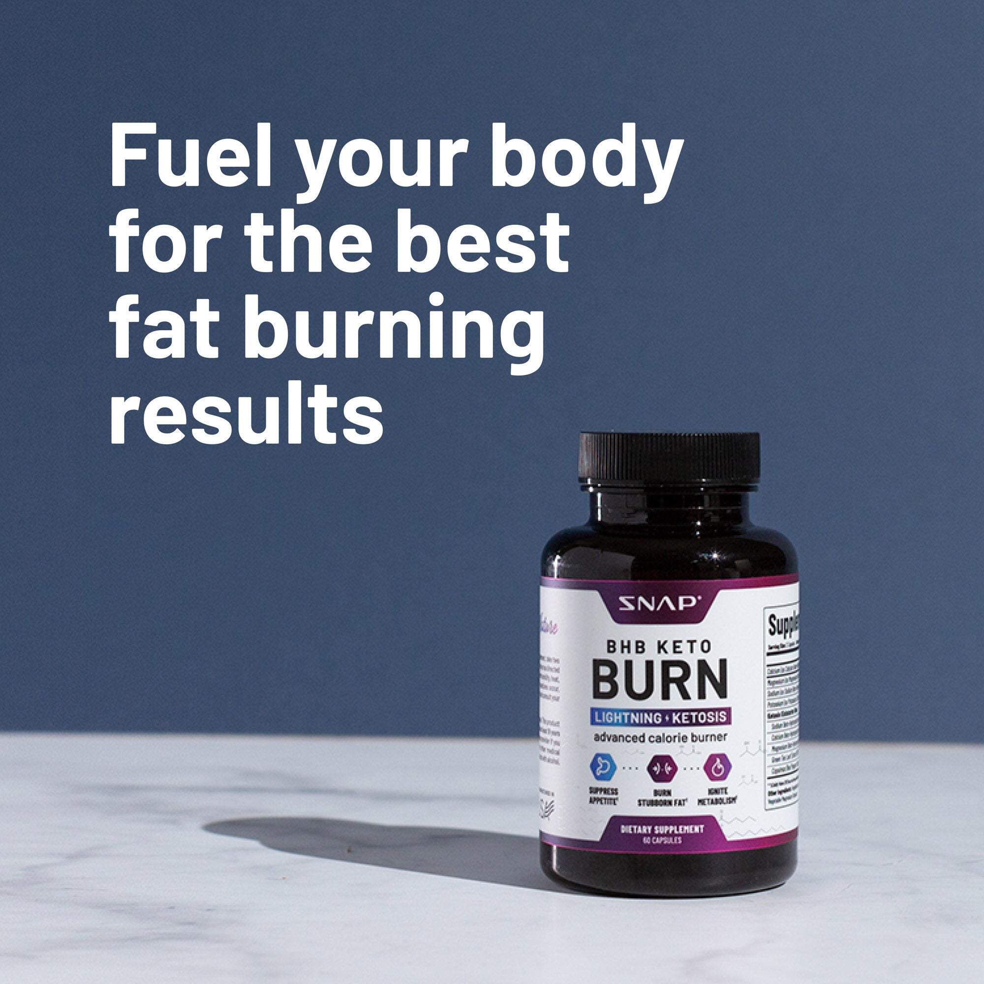 BHB Keto Burn Advanced Calorie Burner - 60 Capsules &#40;30 Servings&#41;  | GNC