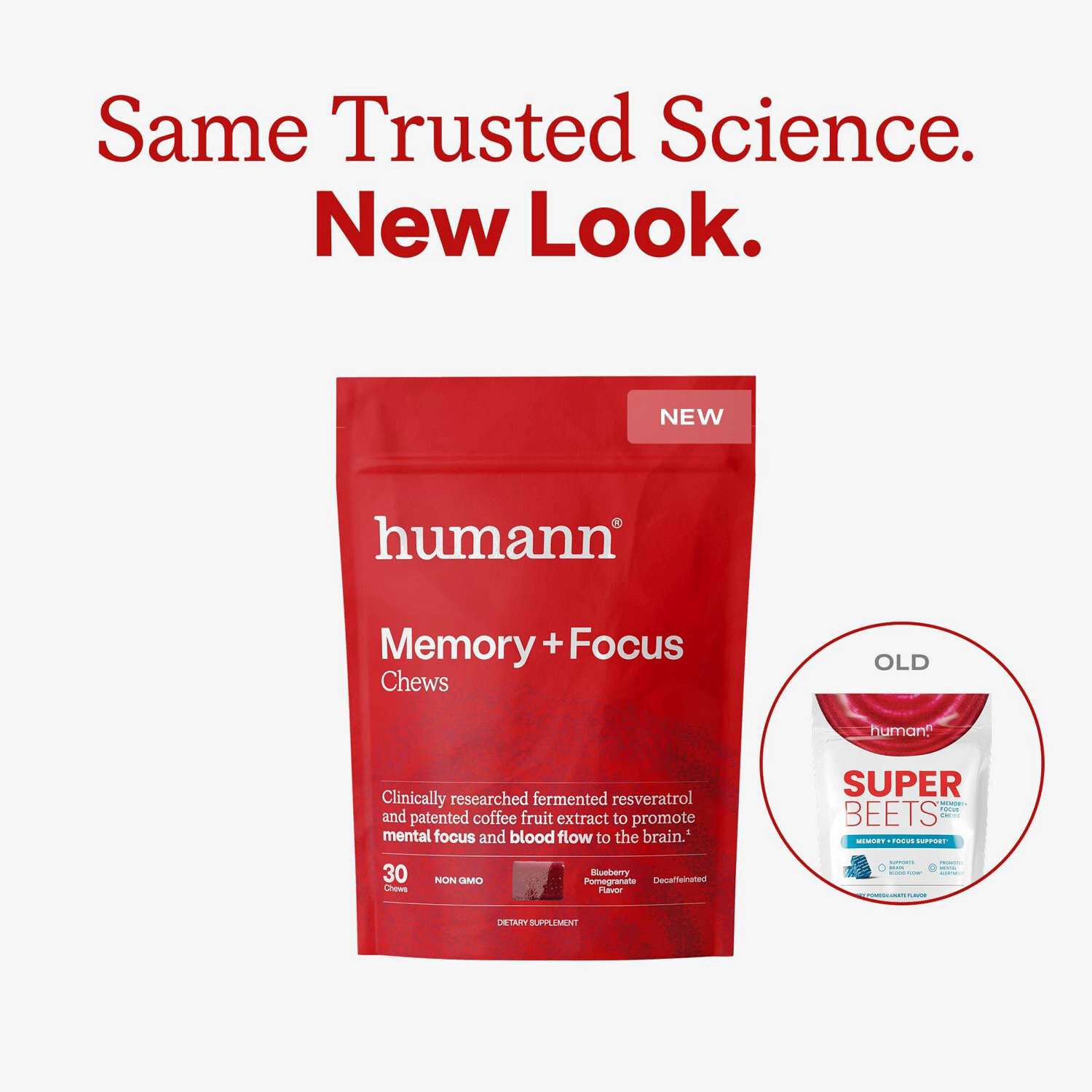 Memory + Focus - Blueberry Pomegranate - 30 Chews (30 Servings)  | GNC