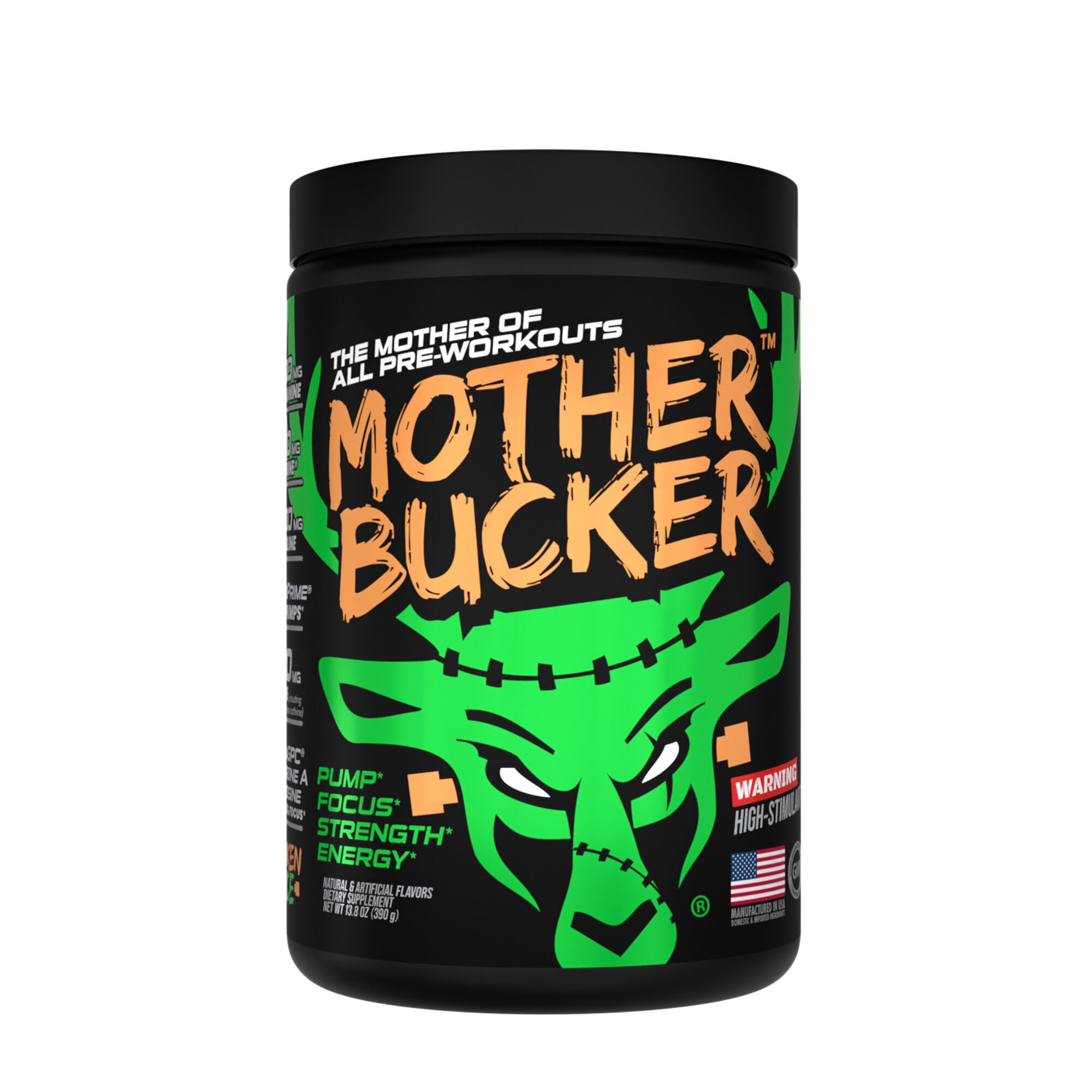Mother Bucker&trade; Nootropic Pre-Workout - Franken Juice (20 Servings)