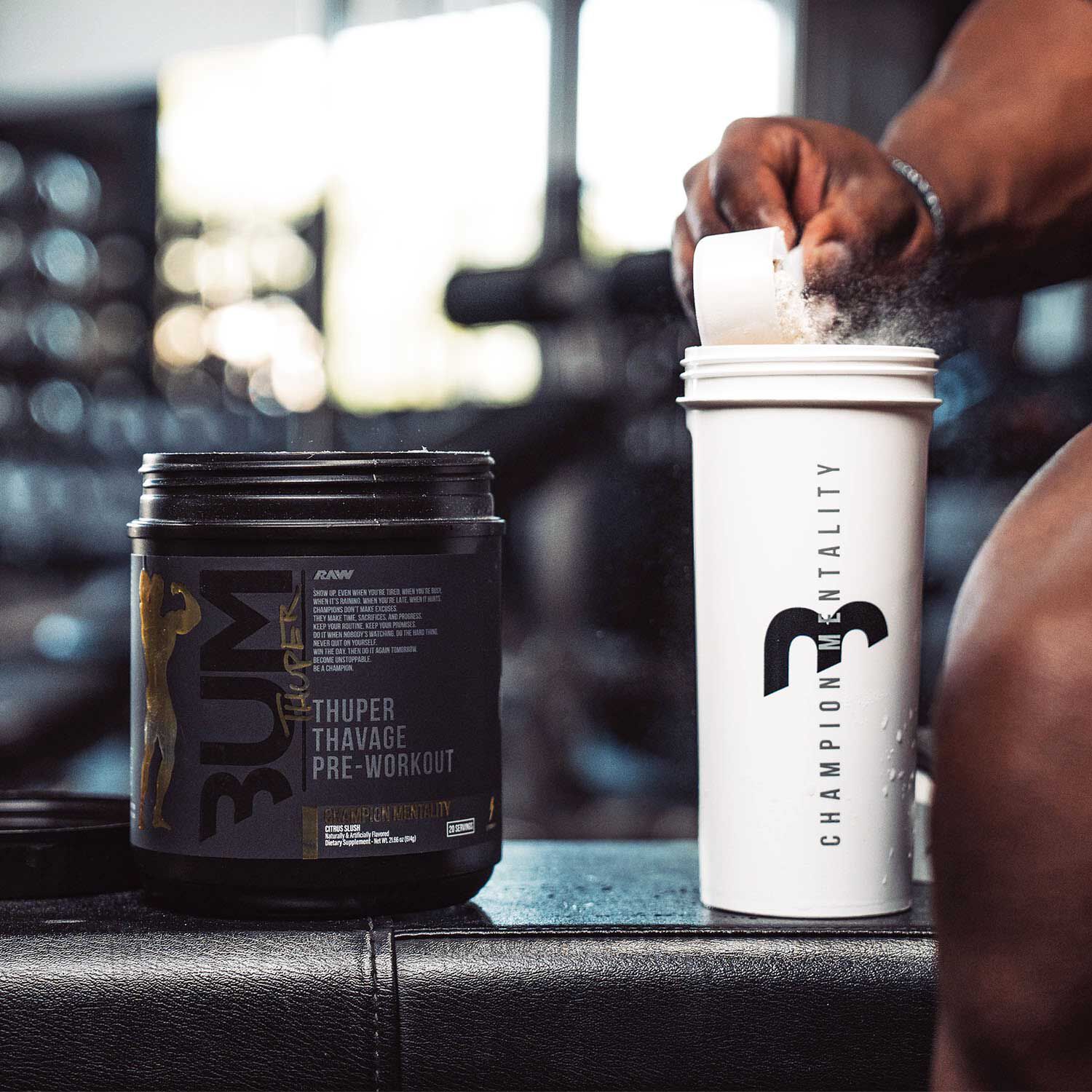 Champion Mentality: Thuper Thavage Pre-Workout - Citrus Slush (20 Servings)