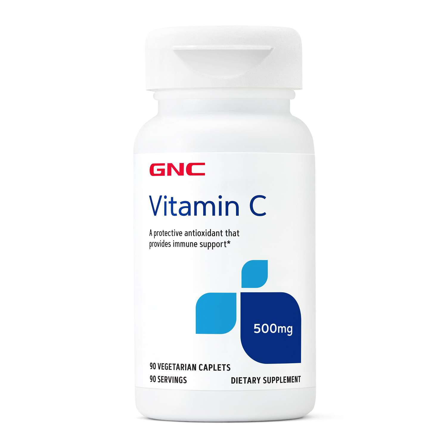 Vitamin C 500mg - 90 Caplets (90 Servings)  | GNC