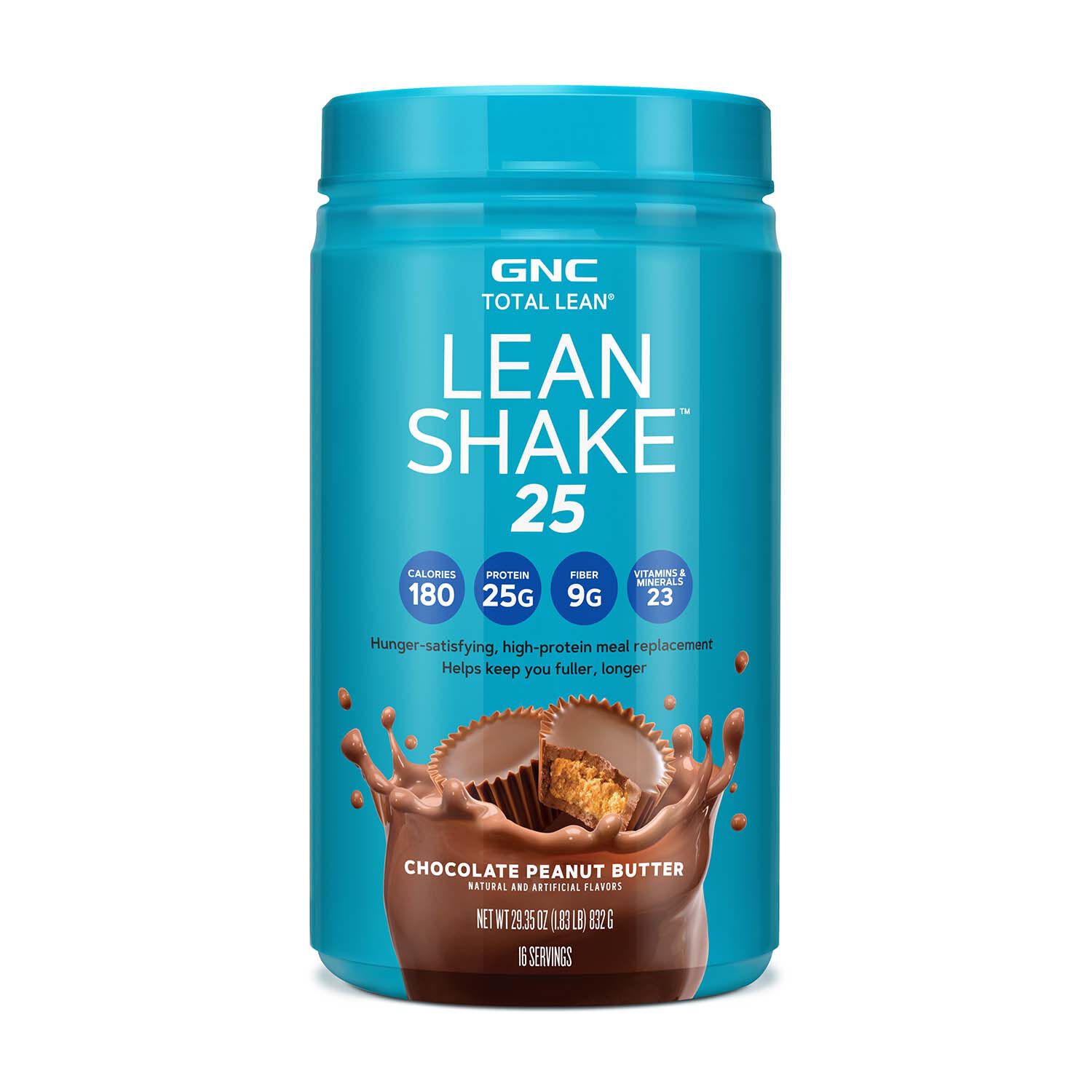 GNC Total Lean Lean Shake 25 Chocolate Peanut Butter