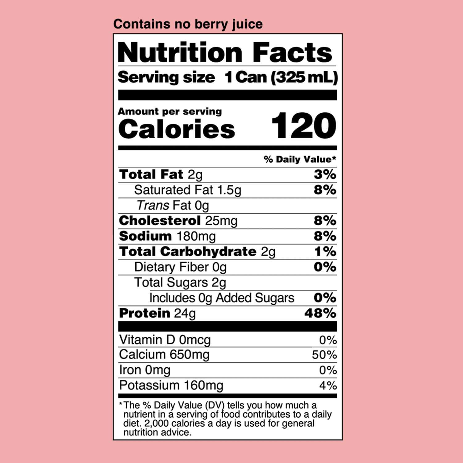 Berry Milk Drink (12 Cans)
