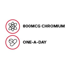 Ultra Chromium Picolinate&reg; 800 mcg - 60 Capsules (60 Servings)  | GNC