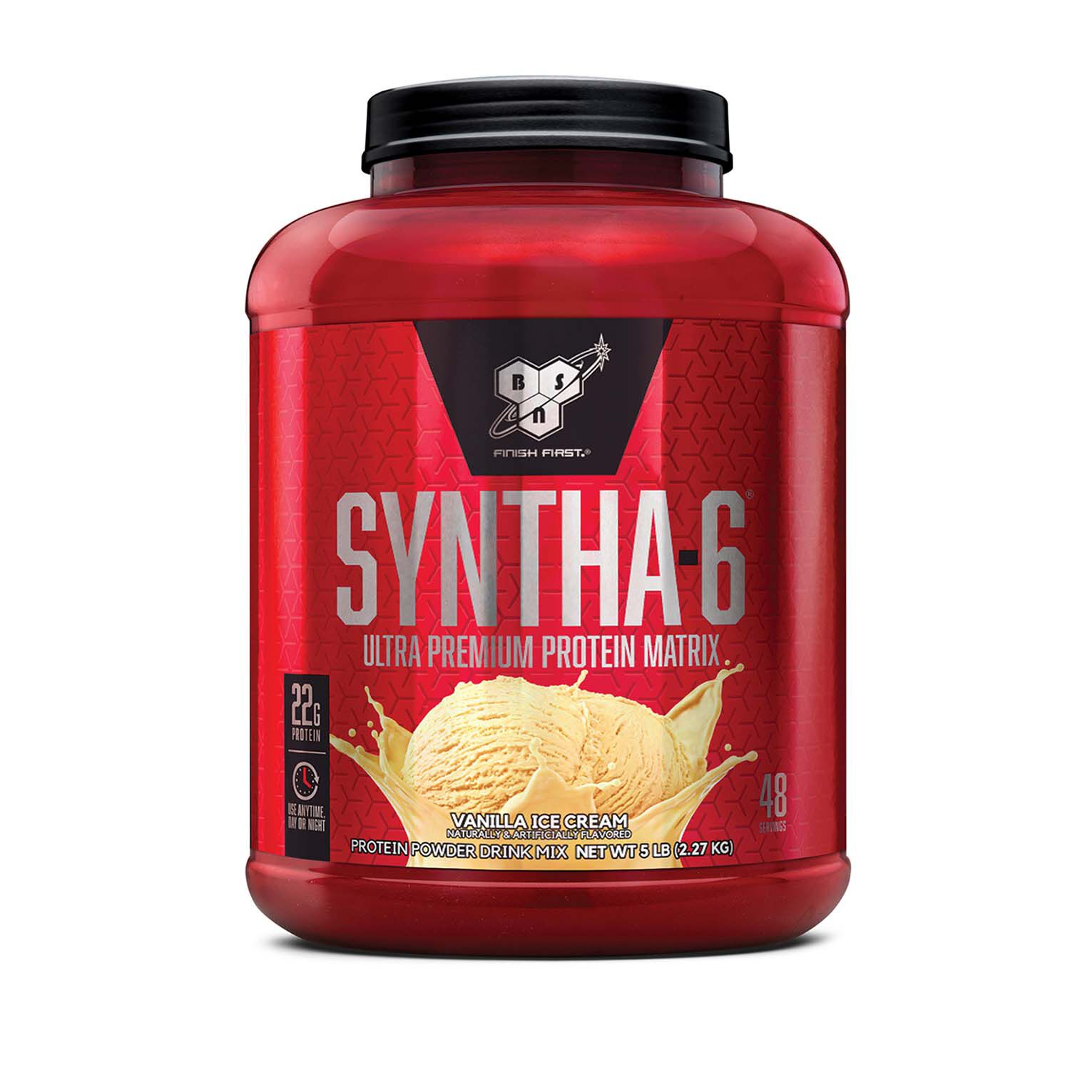SYNTHA-6 Premium Protein - Vanilla Ice Cream (48 Servings) Vanilla Ice Cream | GNC