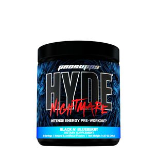 HYDE Nightmare - Intense Pre-Workout - Black N&#39; Blueberry &#40;30 Servings&#41; Black N Blueberry | GNC