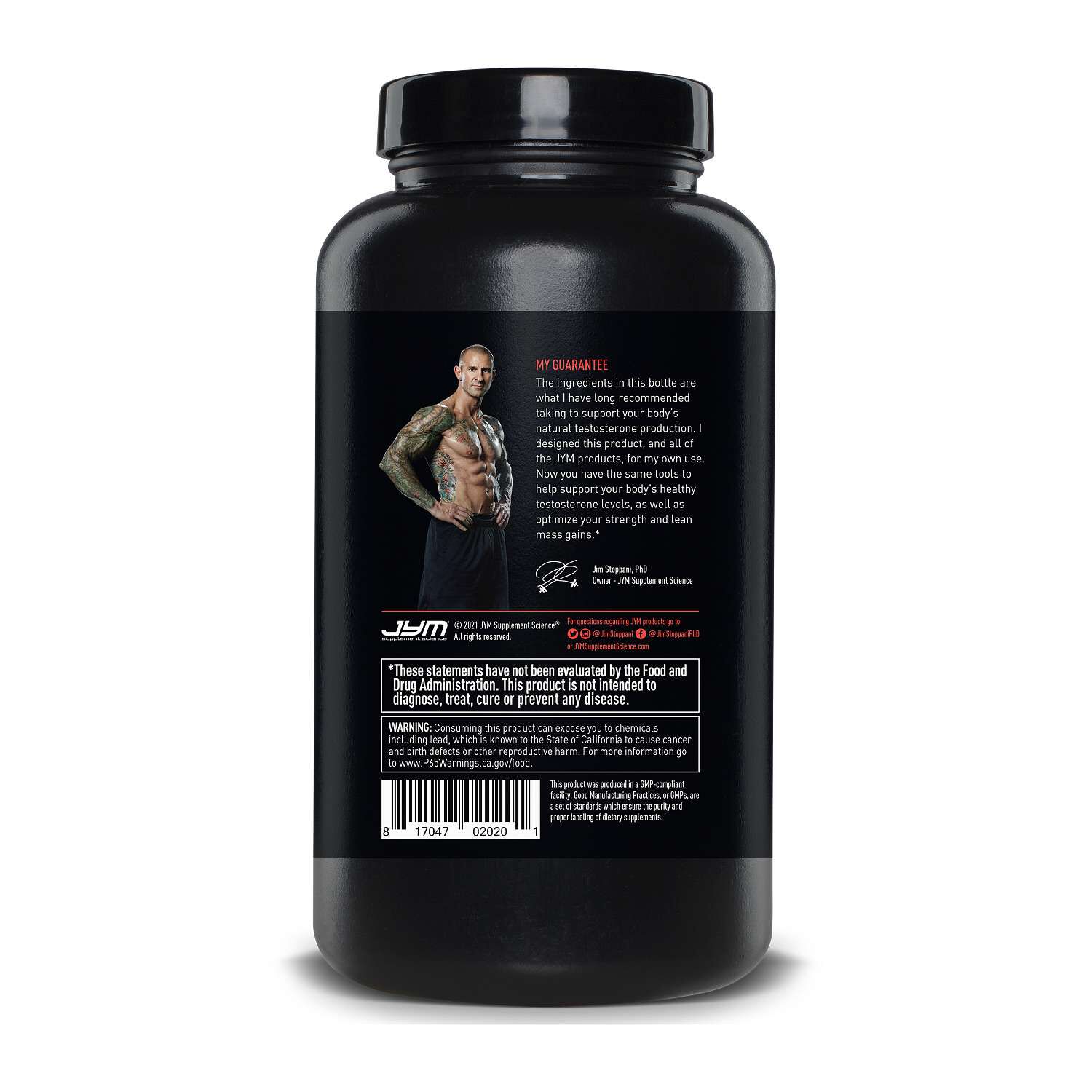 Alpha Testosterone Support* - 180 Capsules (60 Servings)