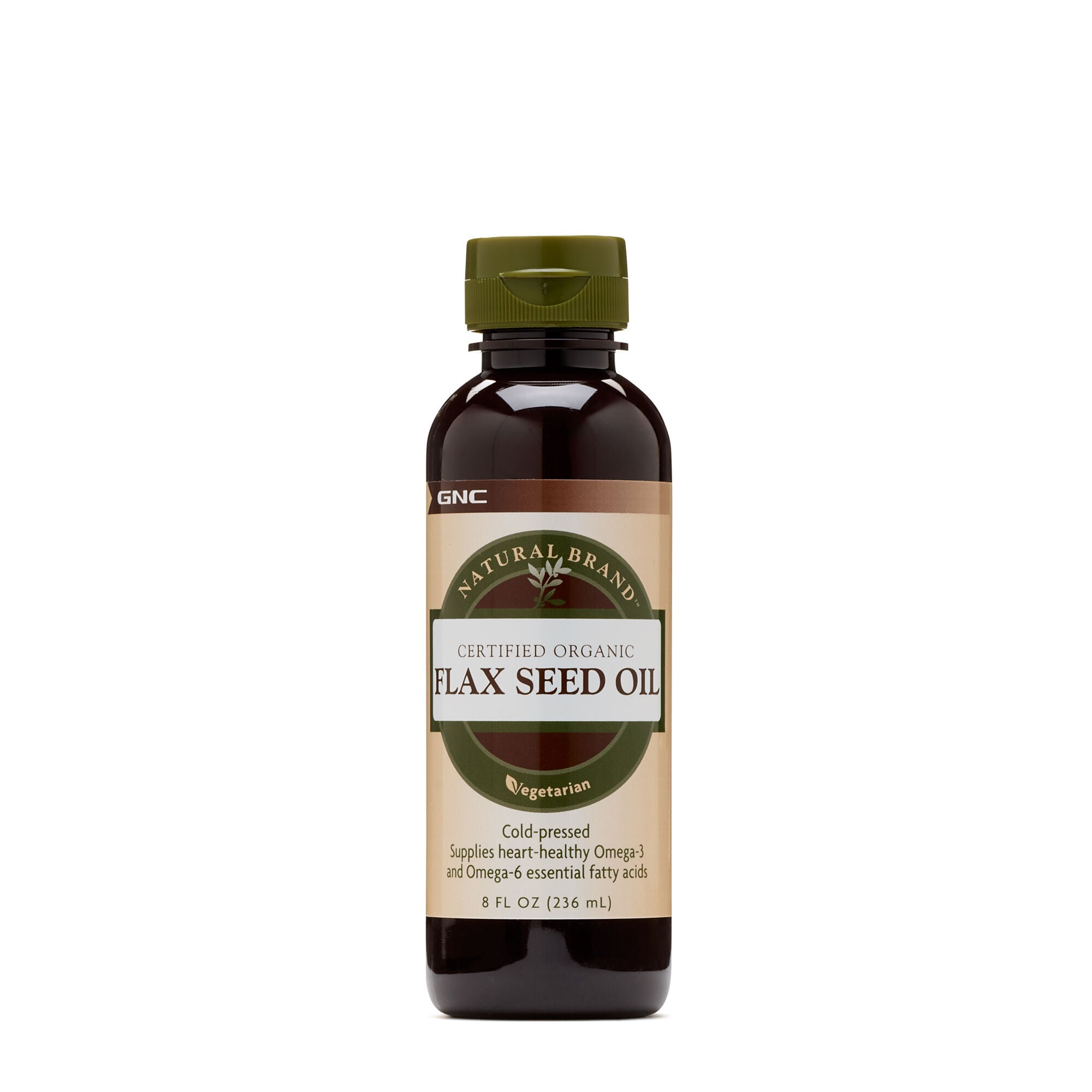 Gnc Natural Brand Certified Organic Flax Seed Oil Gnc