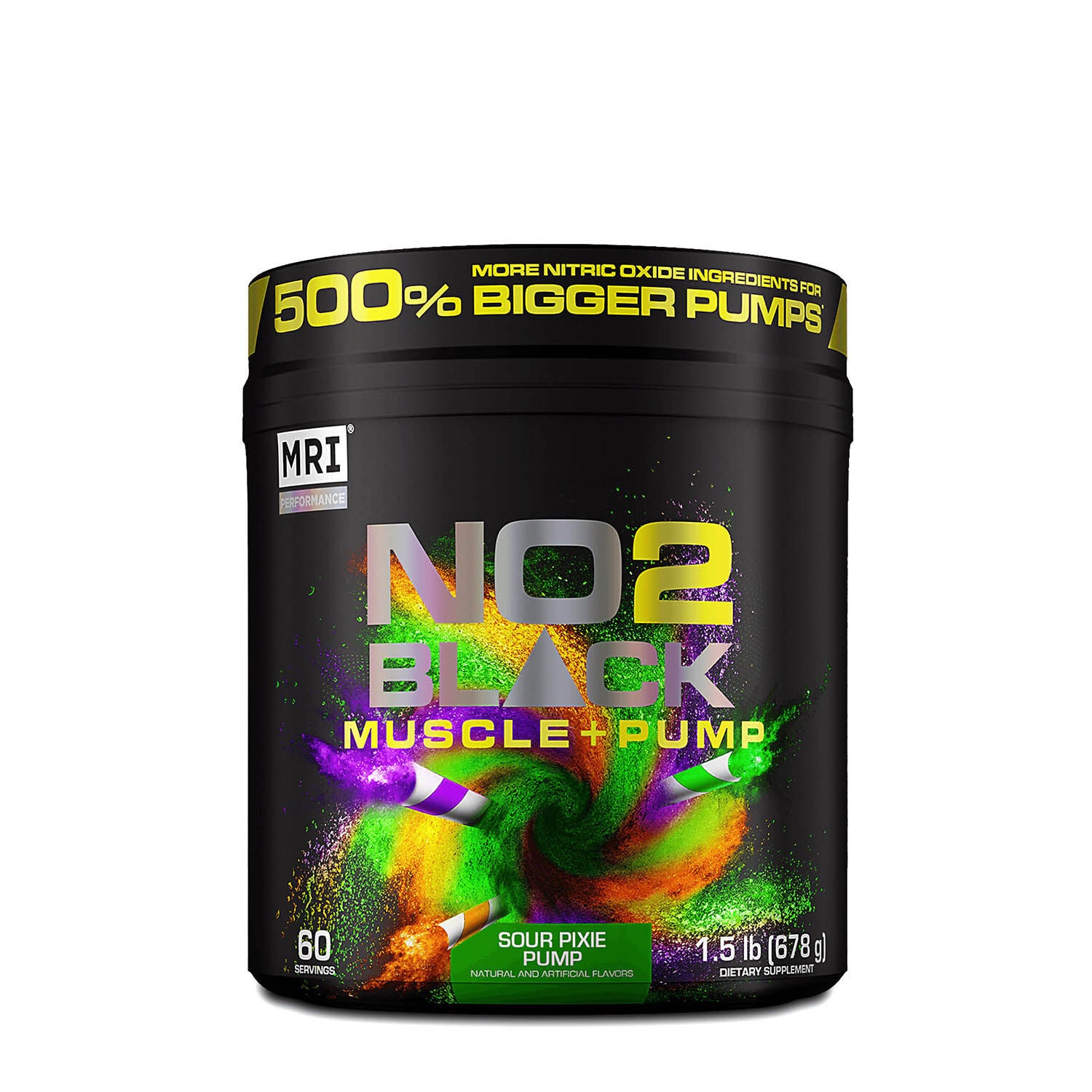 MRI Performance N02 Black Muscle + Pump Sour Pixie Pump | GNC