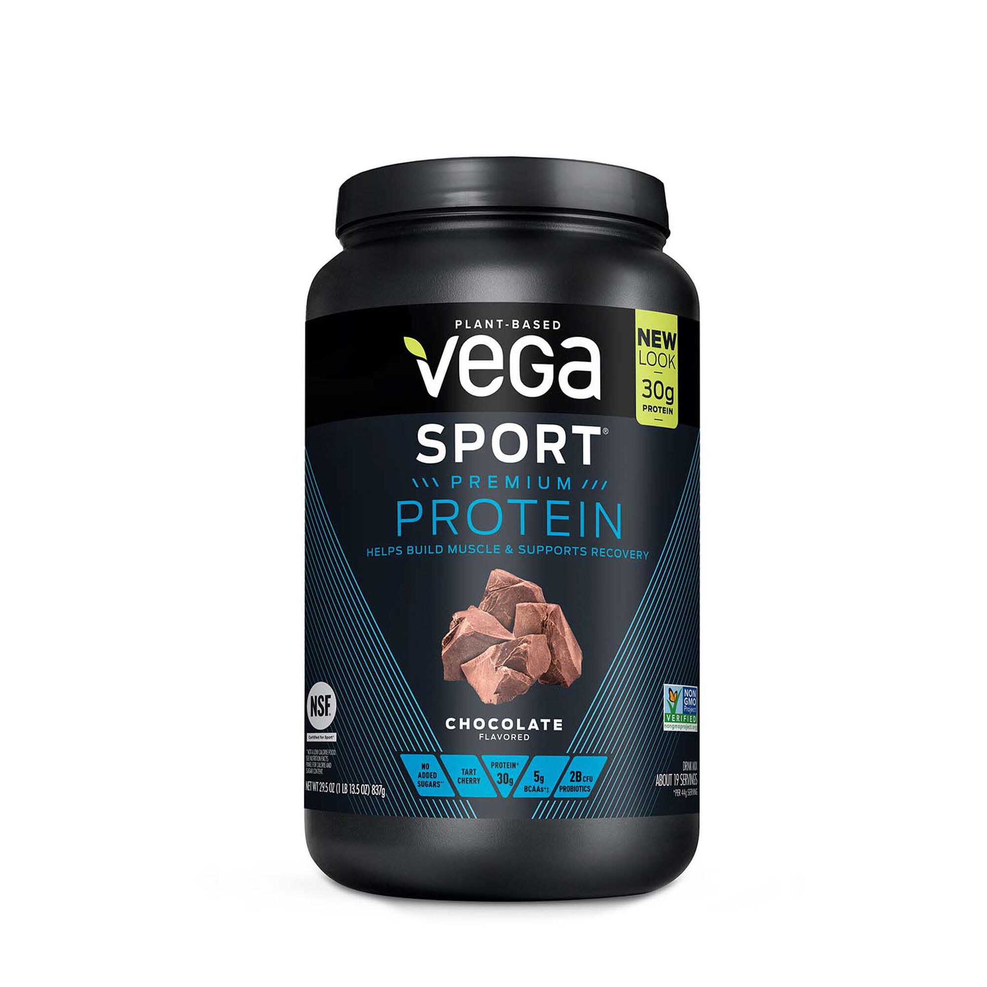 Performance Protein - Chocolate - 20 Servings - Vega Sport - Plant-Based Protein