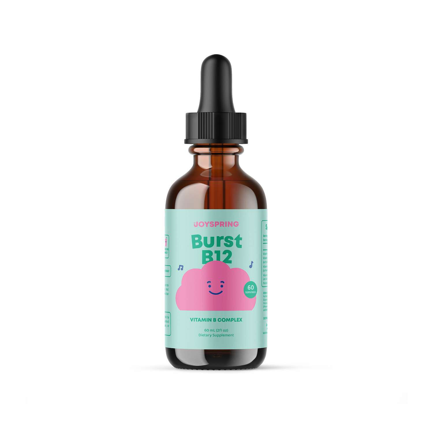 Burst B12 Vitamin B Complex - 60 mL (60 Servings)  | GNC