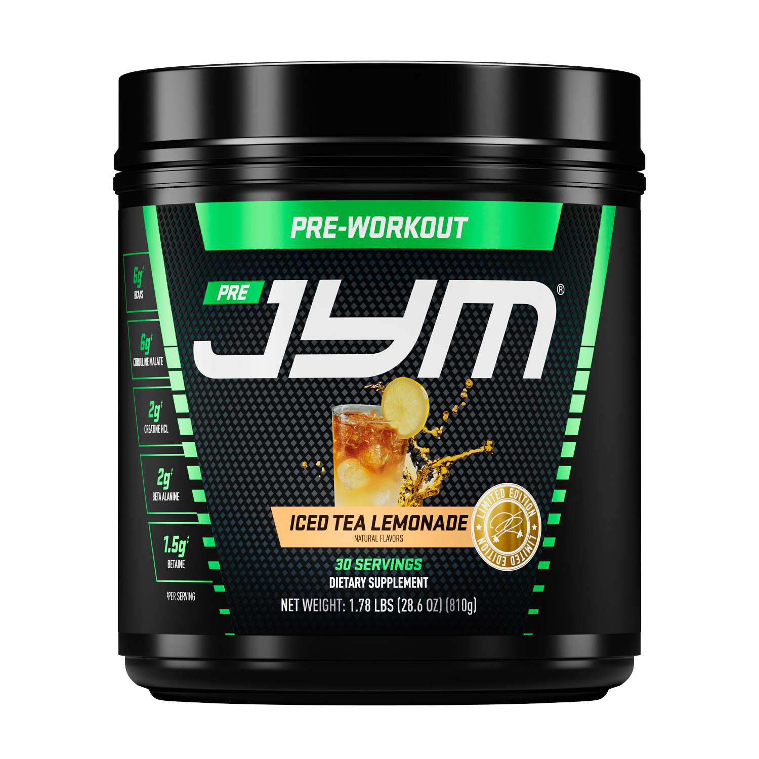 Pre Jym Pre-Workout - Iced Tea Lemonade (30 Servings) | GNC