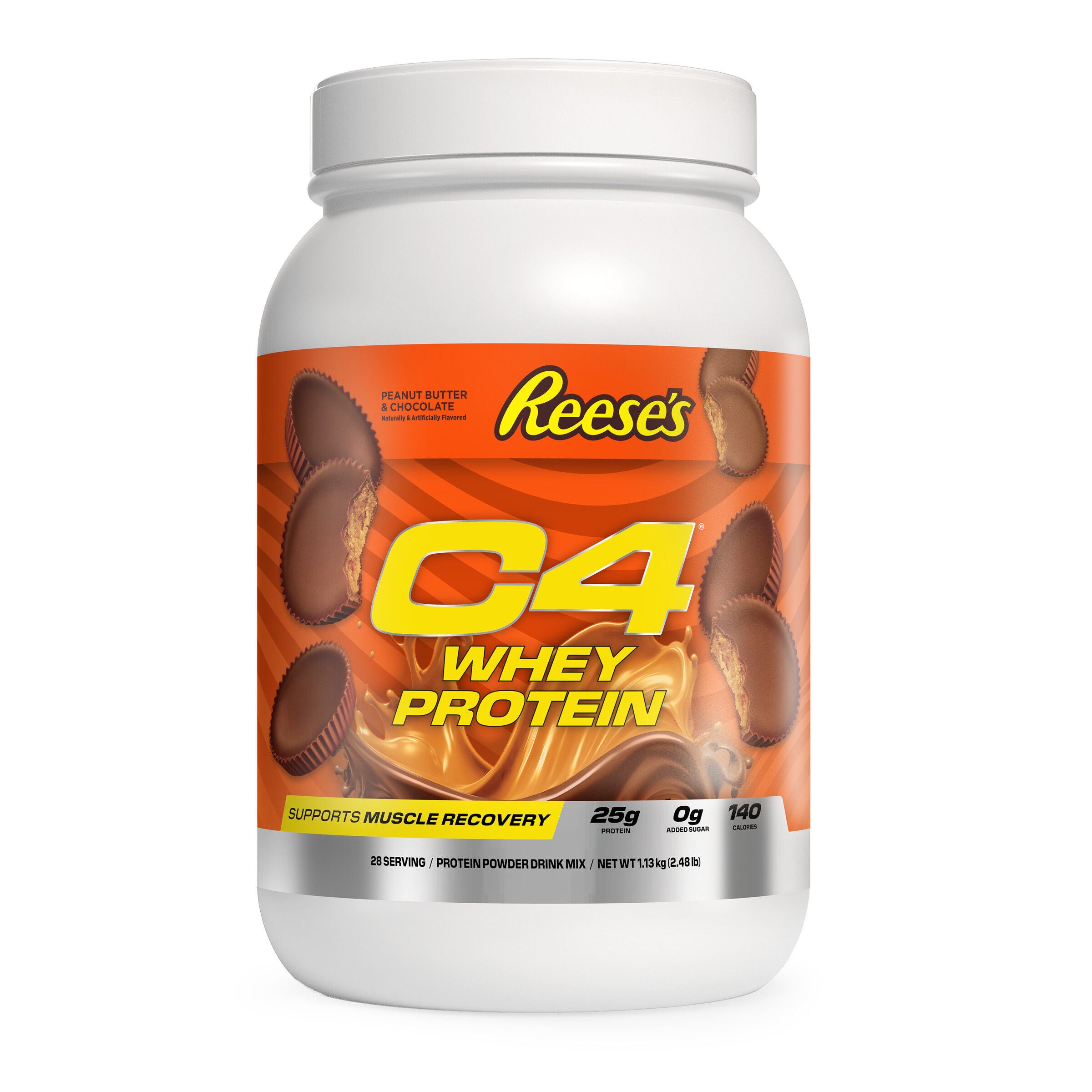 C4 Whey Protein - Reese&#39;s Peanut Butter &amp; Chocolate &#40;28 Servings&#41;  | GNC