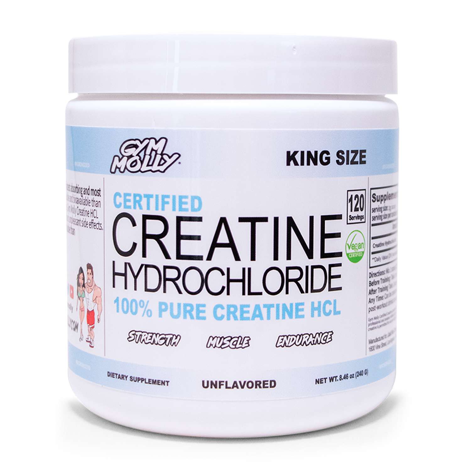 Pure Creatine HCL (120 Servings)  | GNC