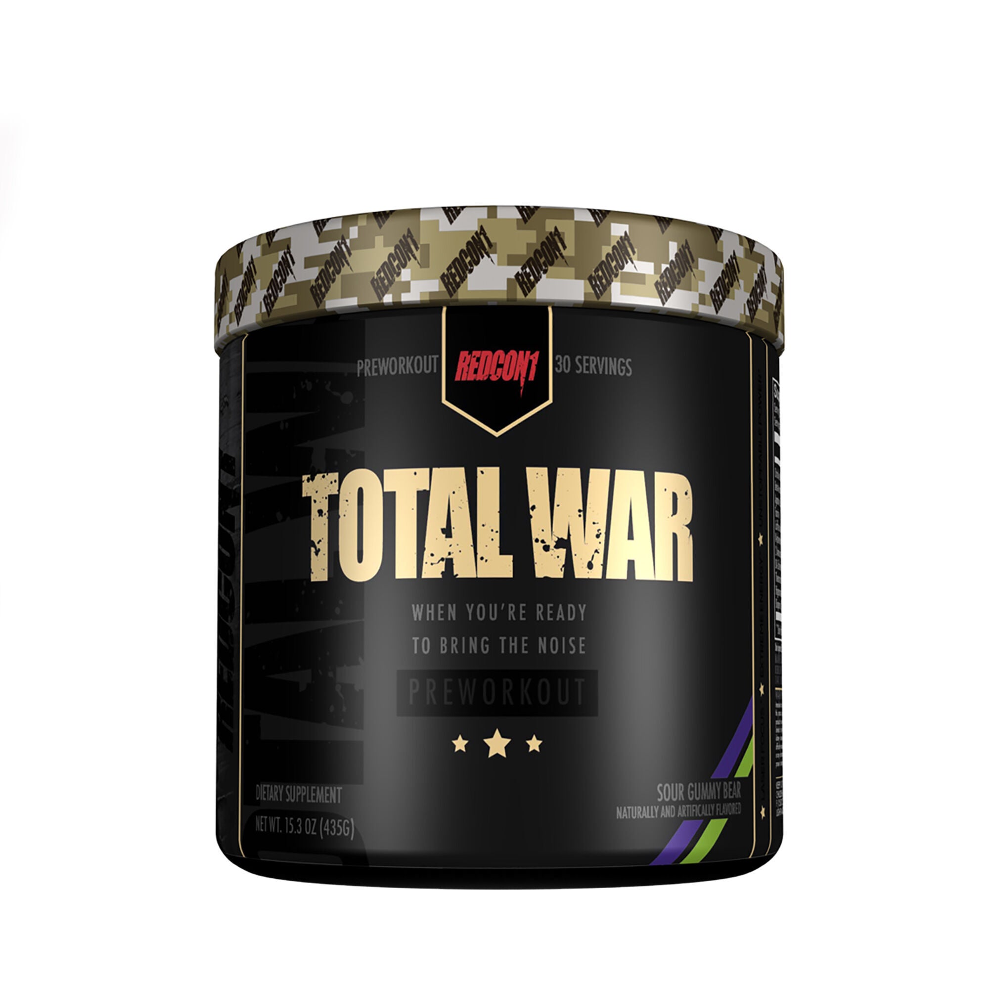 Total War Sour Gummy Bear GNC