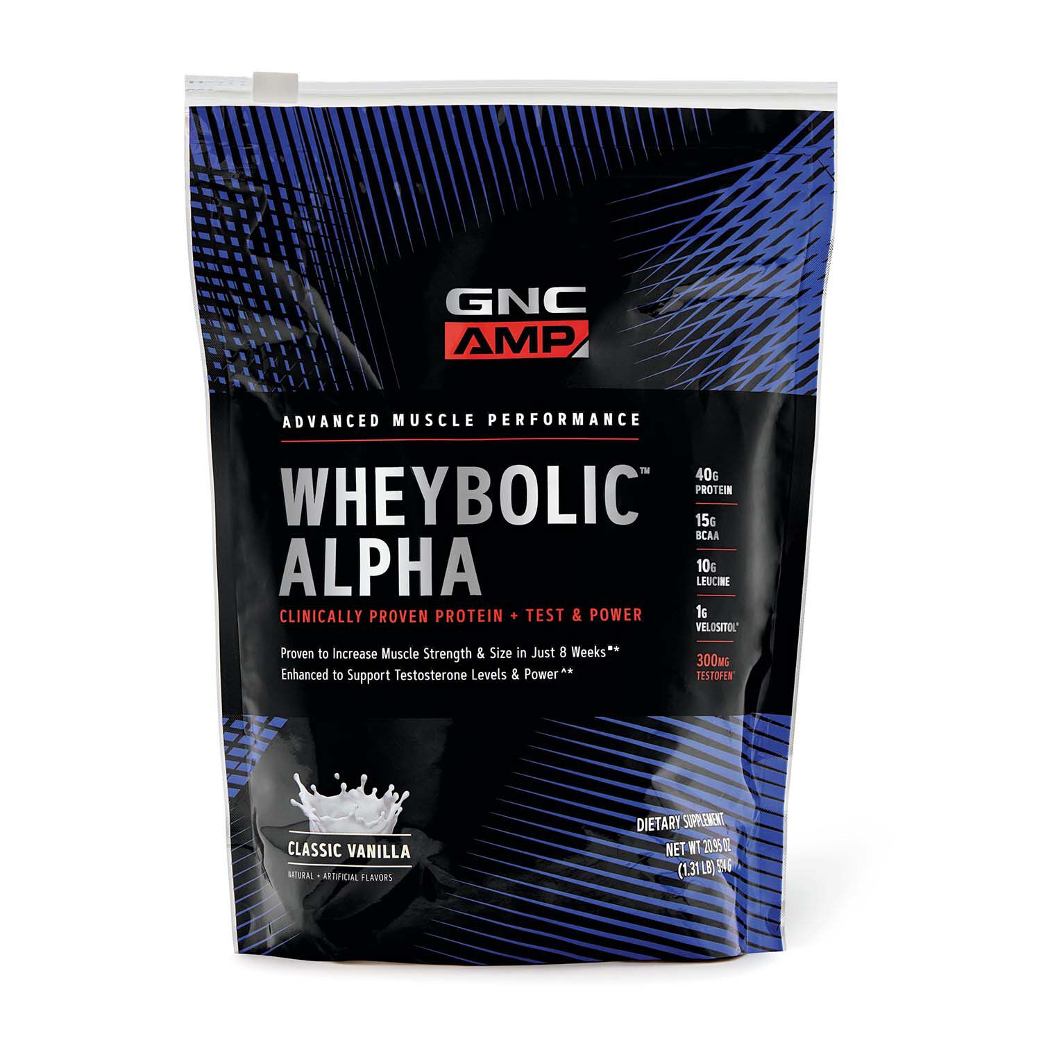 Amp Wheybolic Alpha Protein With Creatine Betanine Fenugreek Gnc