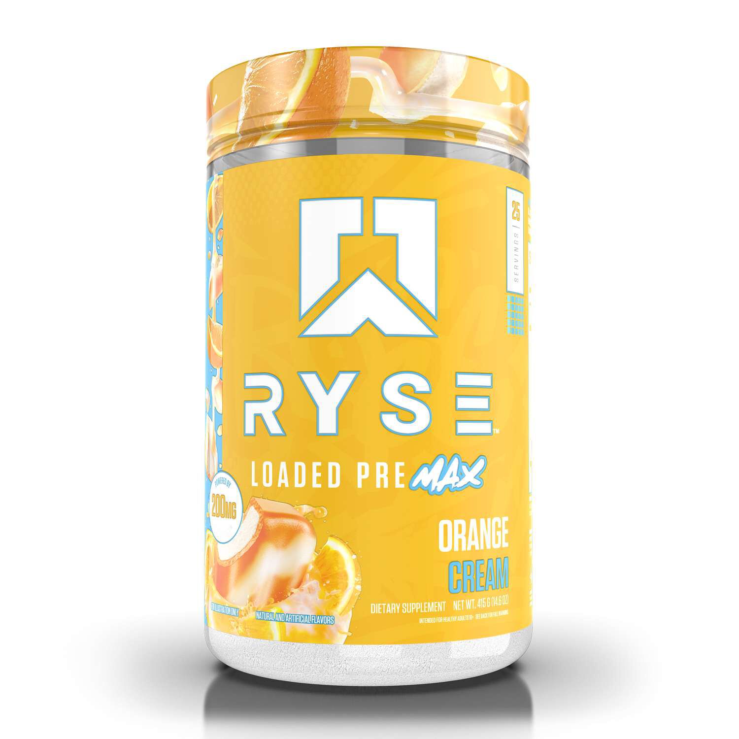 Loaded Pre Max - Orange Cream (25 Servings) | GNC