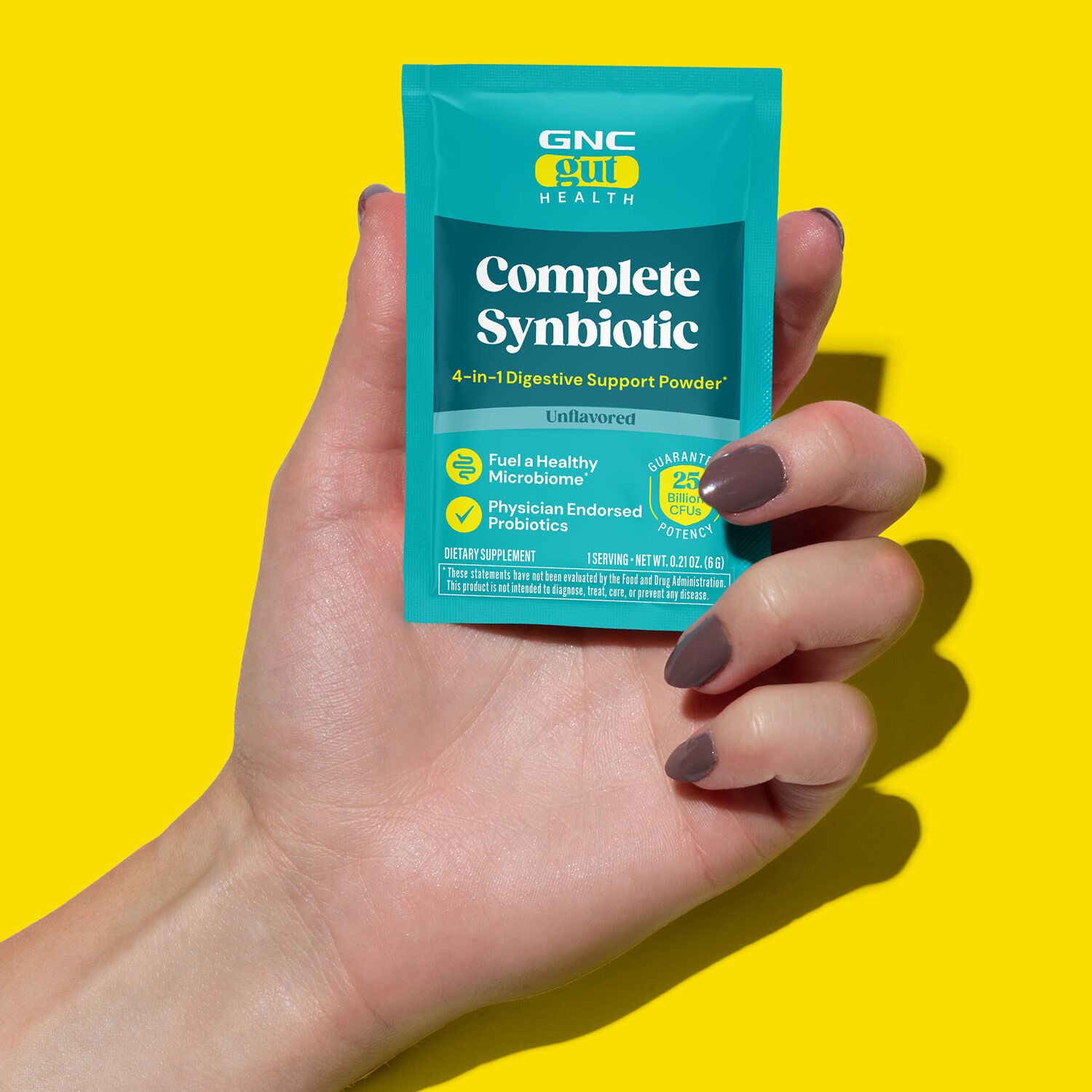 Complete Synbiotic 4-in-1 Digestive Support Powder - 30 Packets (30 Servings)  | GNC