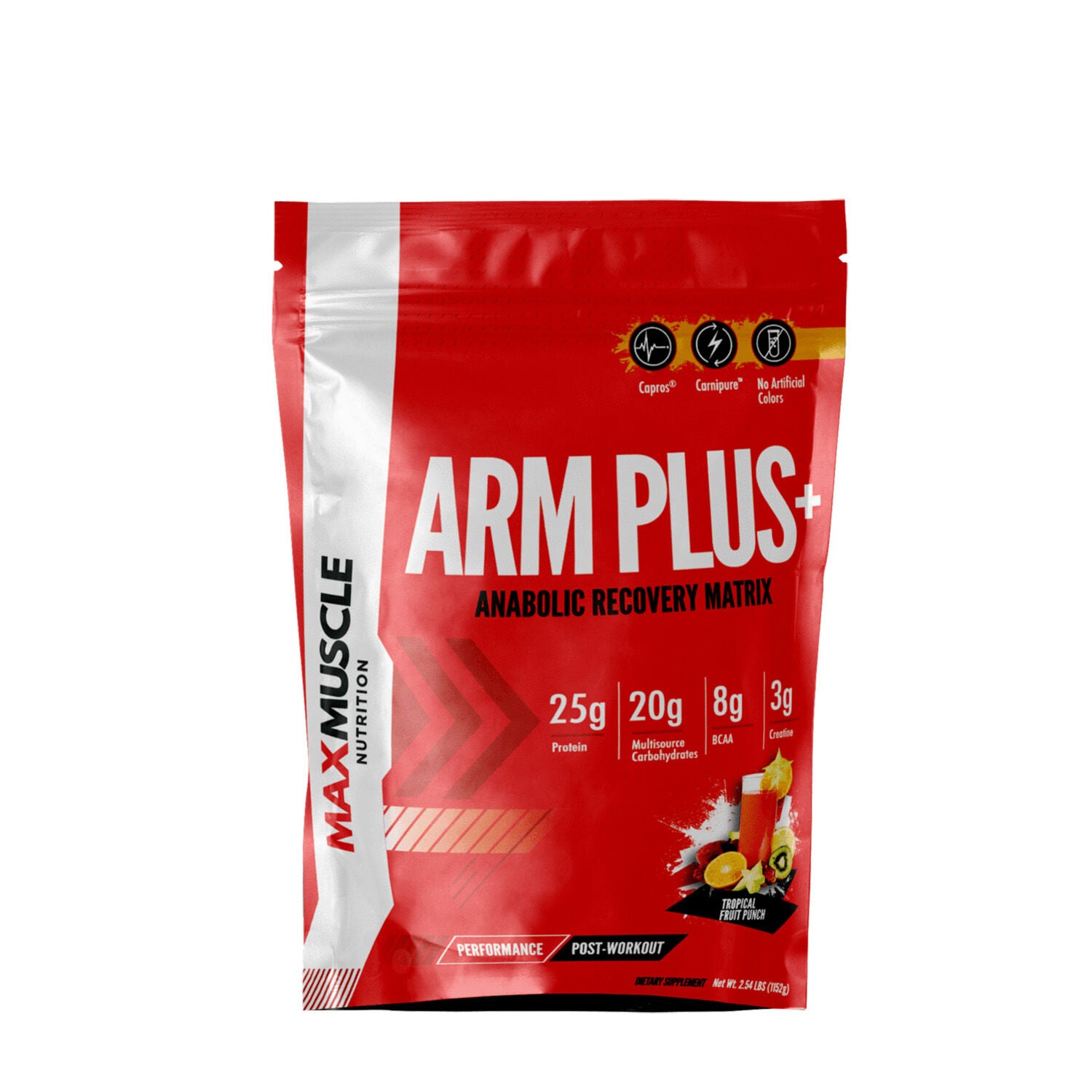 Max Muscle Arm Plus Anabolic Recovery Matrix Fruit Punch Gnc