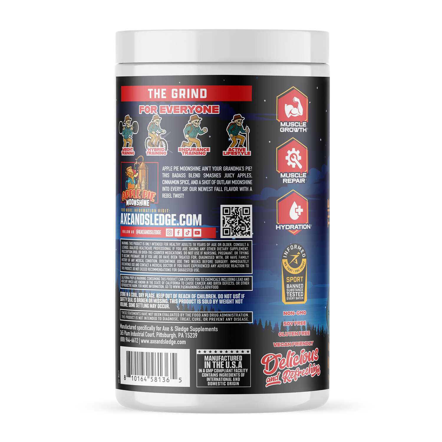 The Grind - Apple Pie Moonshine (30 Servings)