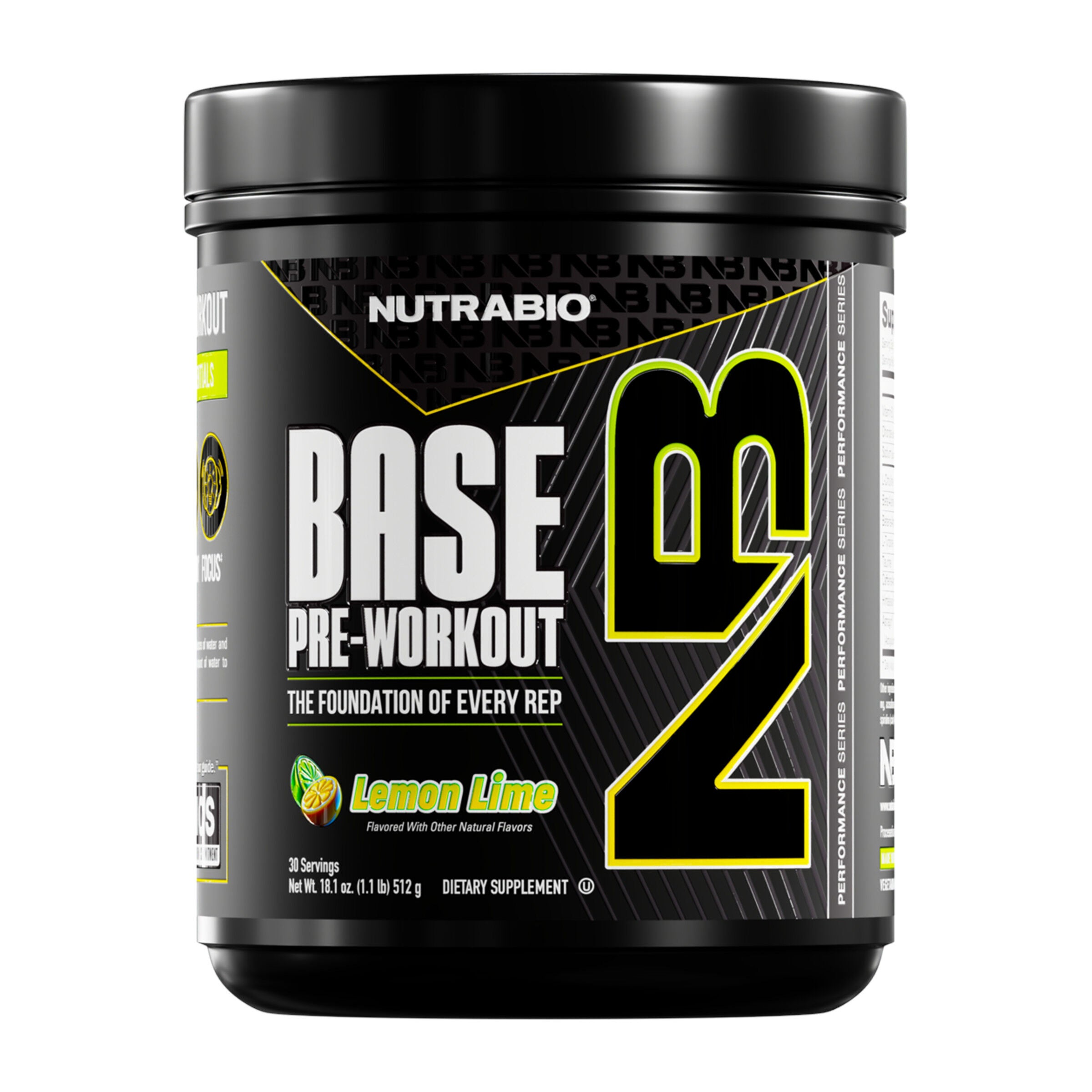 Base Pre-Workout - Lemon Lime (30 Servings)  | GNC